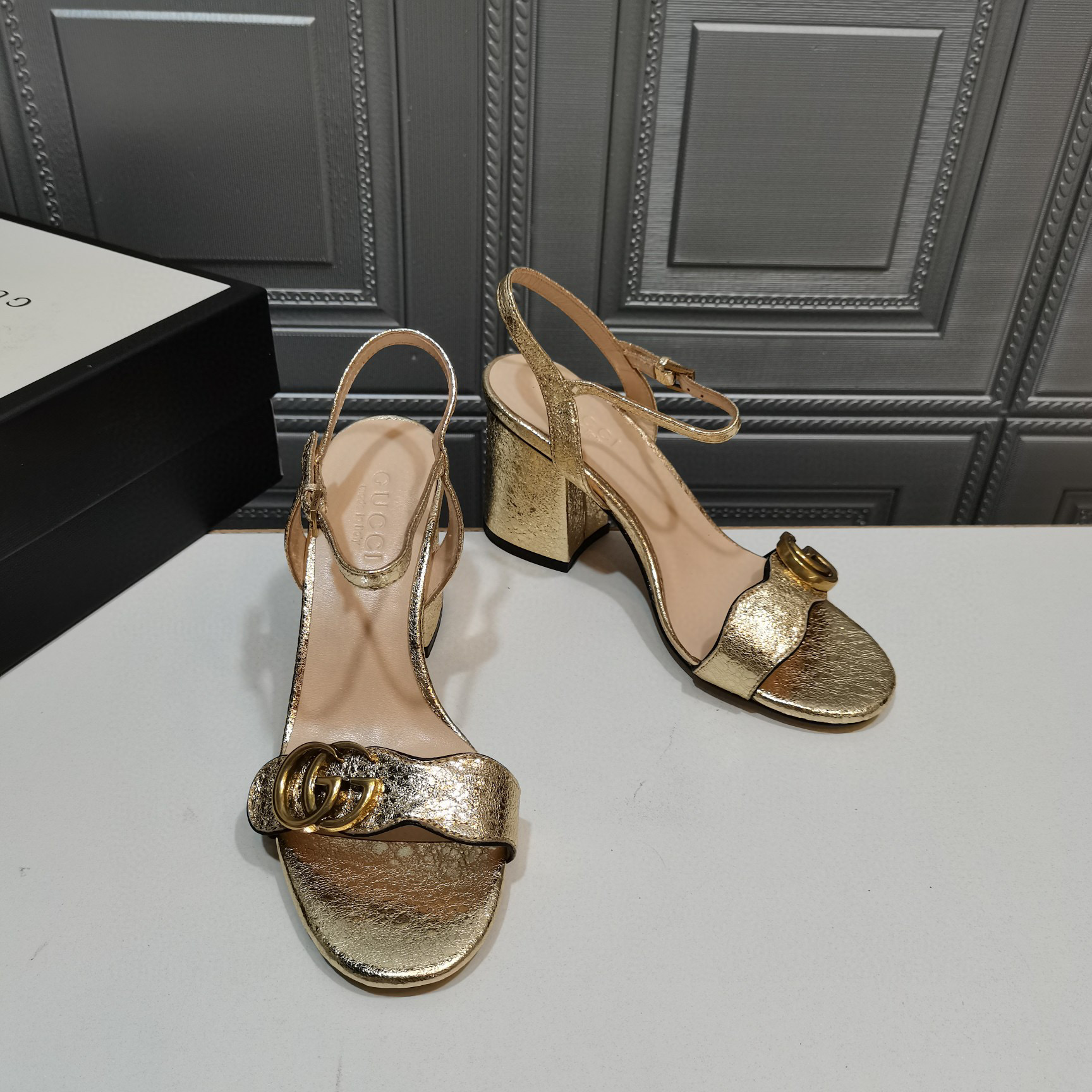G*u*i heels-7.5cm