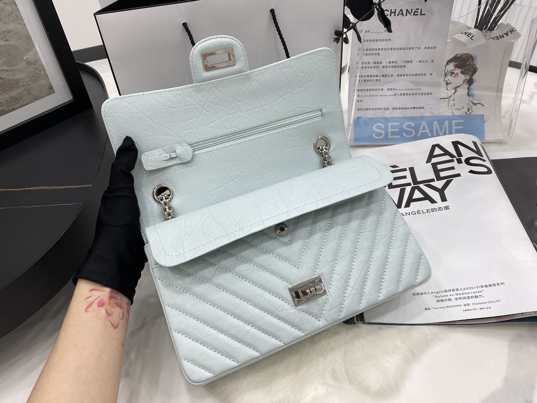 Ch@nel Reissue 2.55 Flap Bag -25CM
