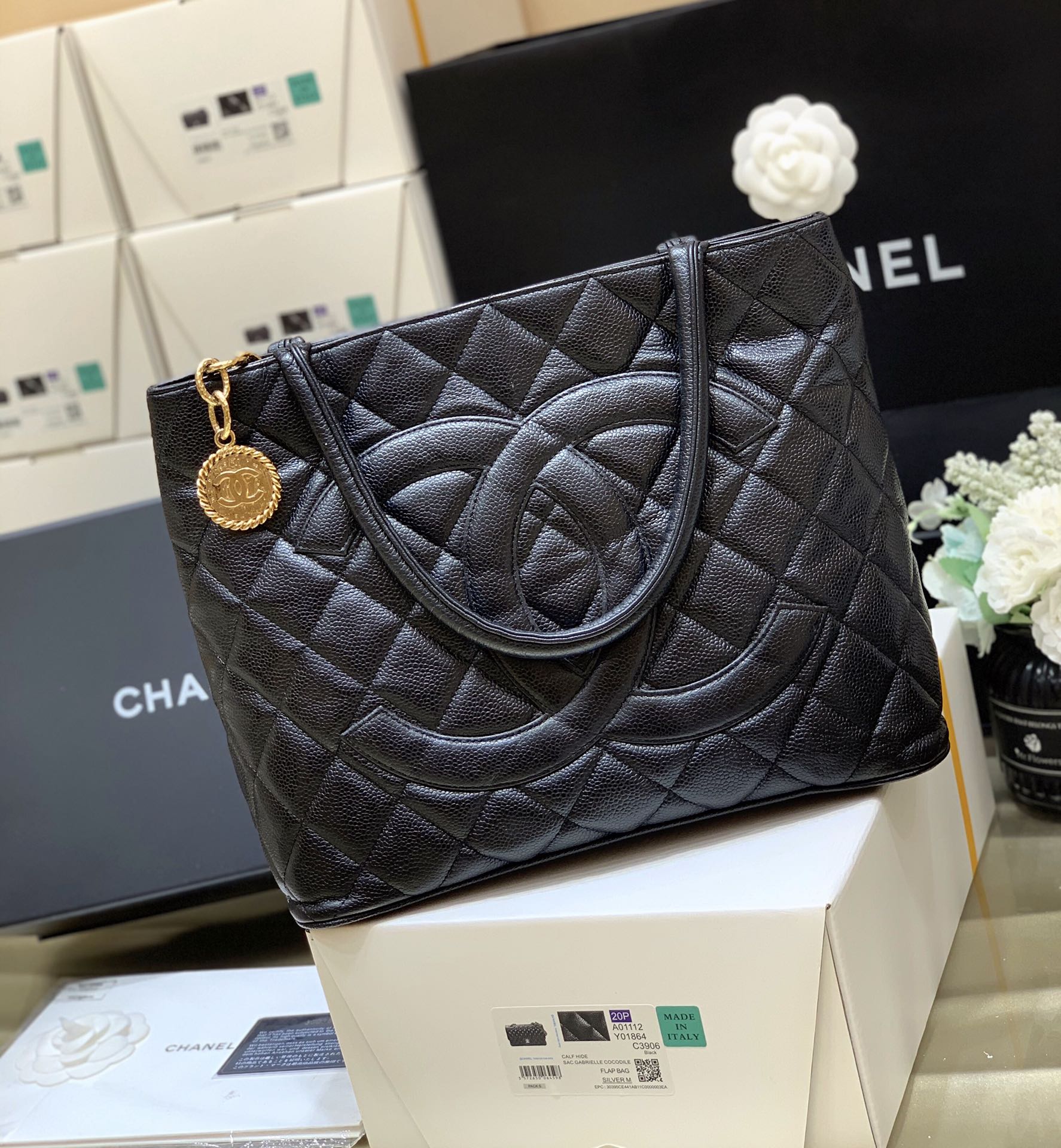 Ch@nel Vintage Tote-30x24CM