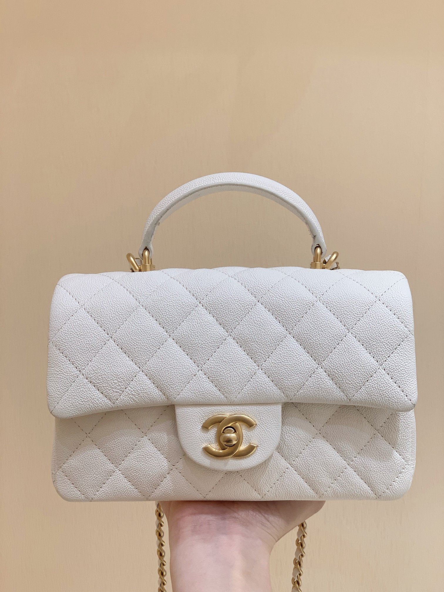 Ch@nel Flap Bag-20*13*9CM