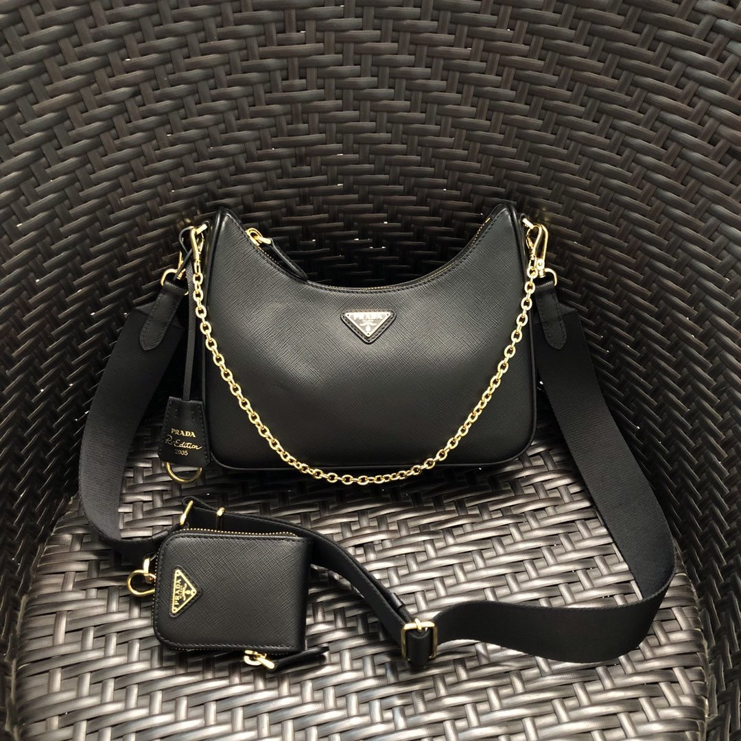 Pra*a hobo bag-bh204 -23*17*6.5cm