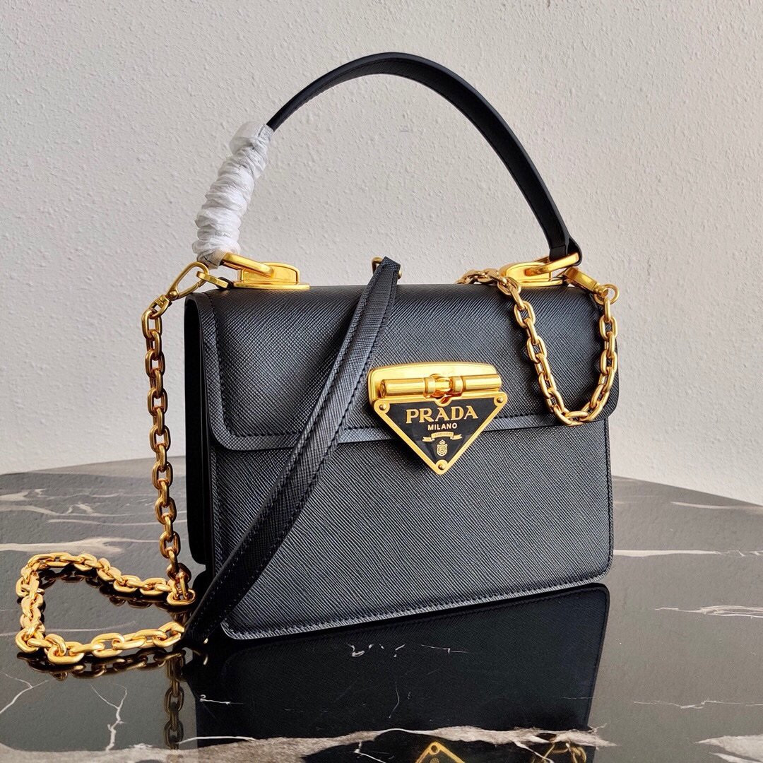 Pra*a 1bd270 chain bag-14*7*20cm
