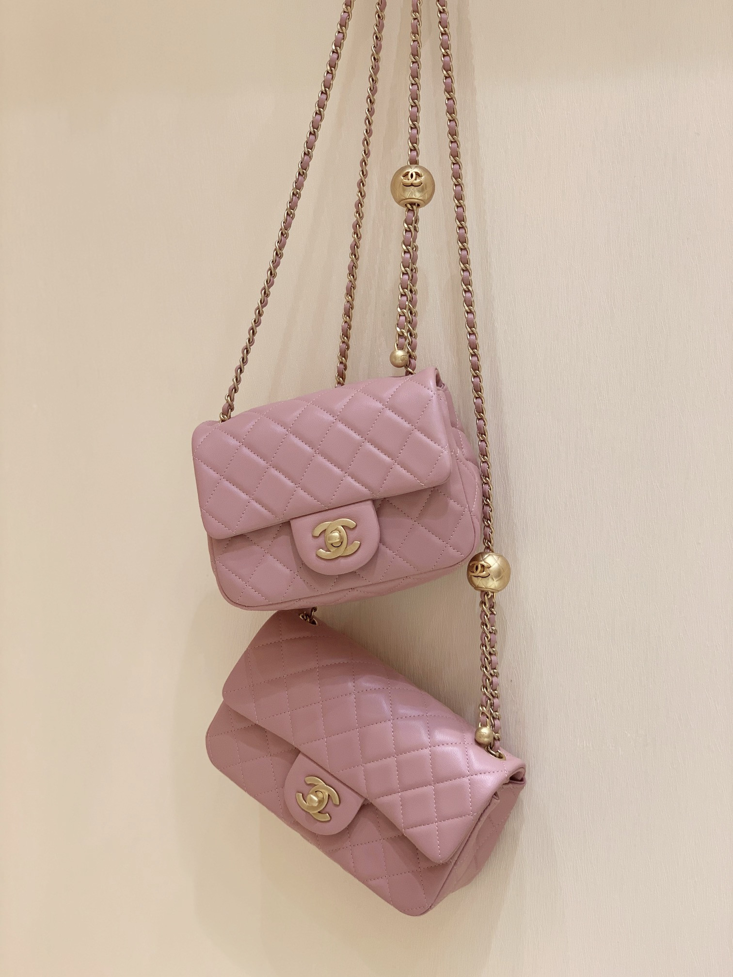 Ch@nel Flap Bag-17&20CM