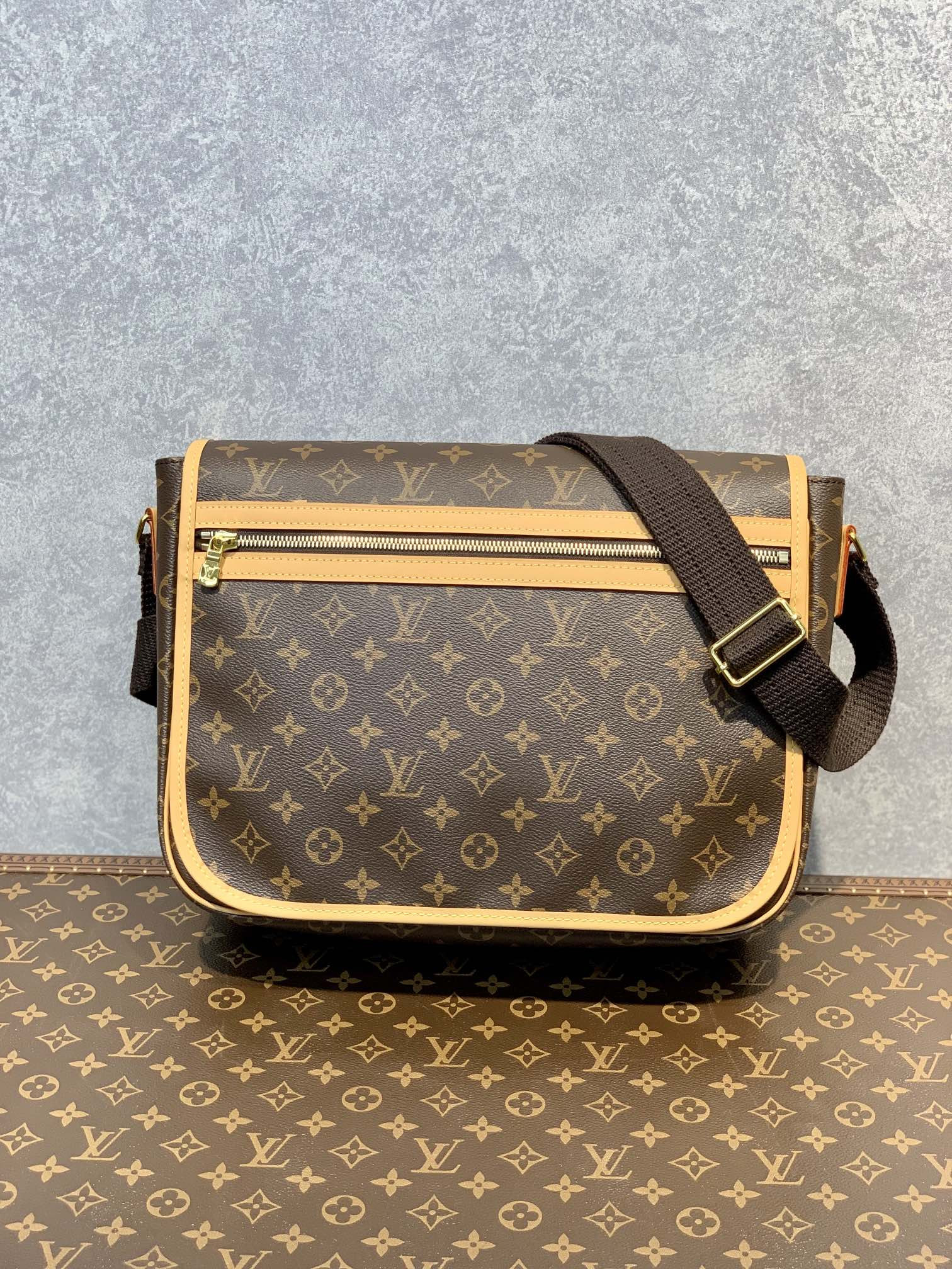 l0*is V*t0n m40105 vintage bag-34×9.5×26cm