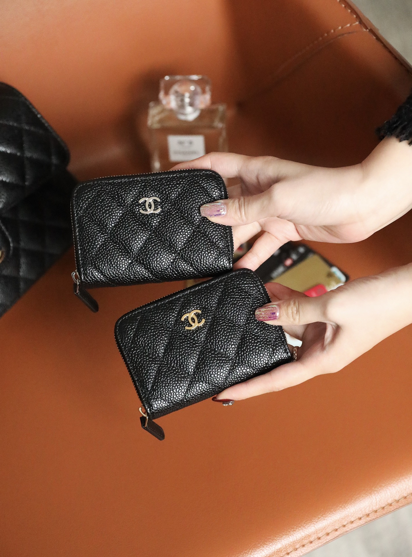 Ch@nel Wallet-11CM（With Pocket)）