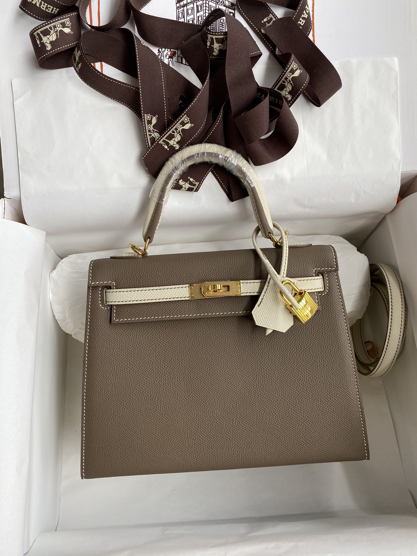 H**mes kelly-epsom leather-25cm