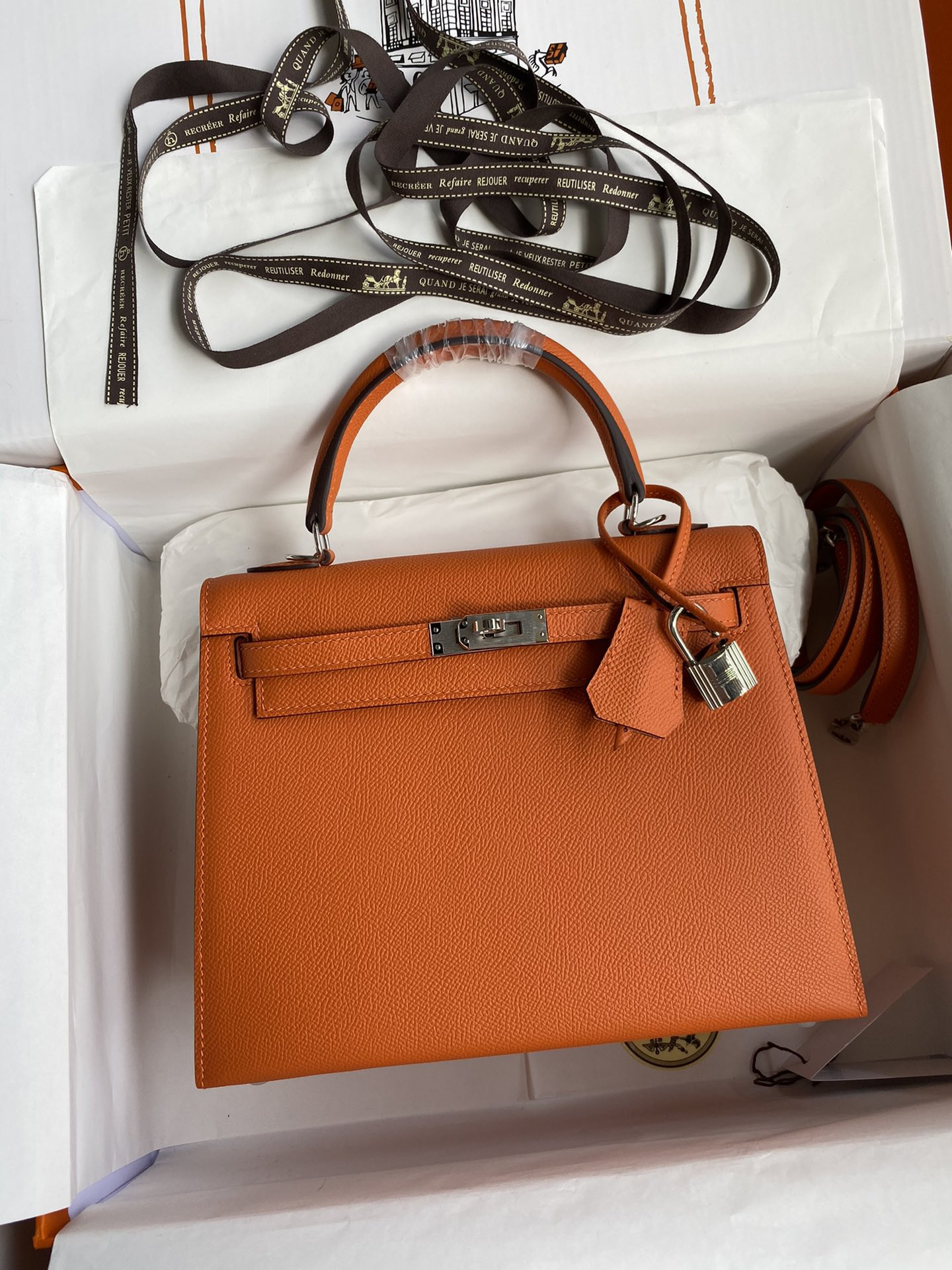 H**mes kelly-epsom leather-25cm