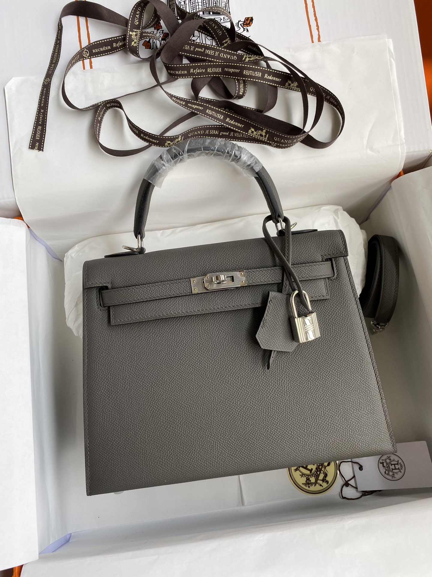 H**mes kelly-epsom leather-25cm