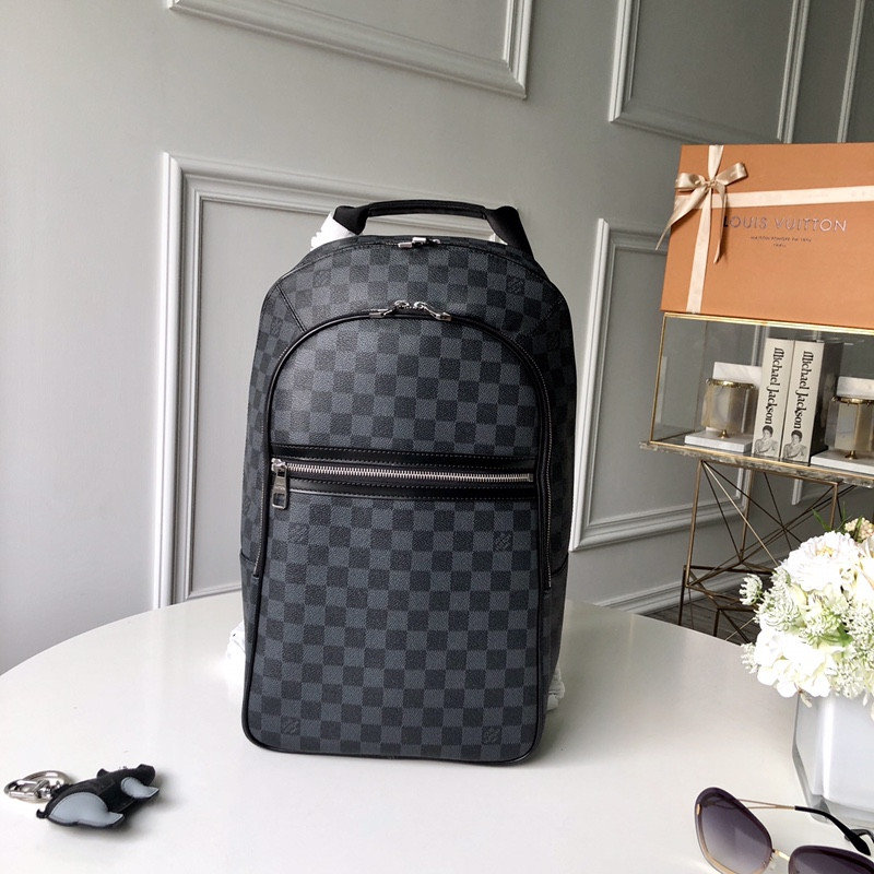 l0*is V*t0n michael damier graphite backpsck-26*45*17cm