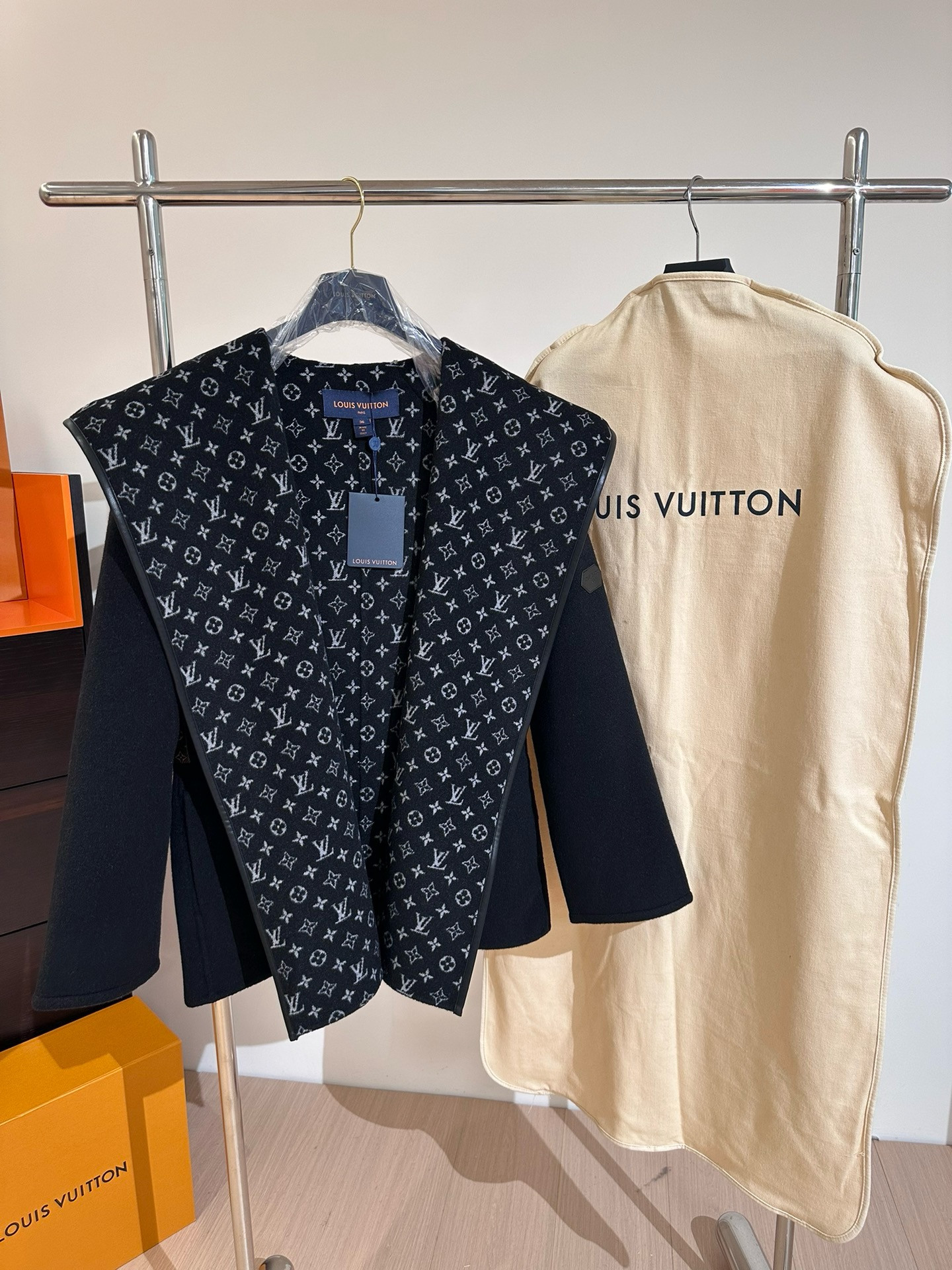 Lou*is Vuitt*on Wool Trench Coat