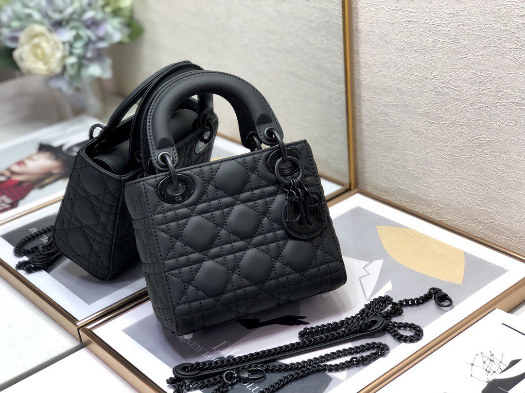 Lady Diro Bag-Black Hardware-17cm