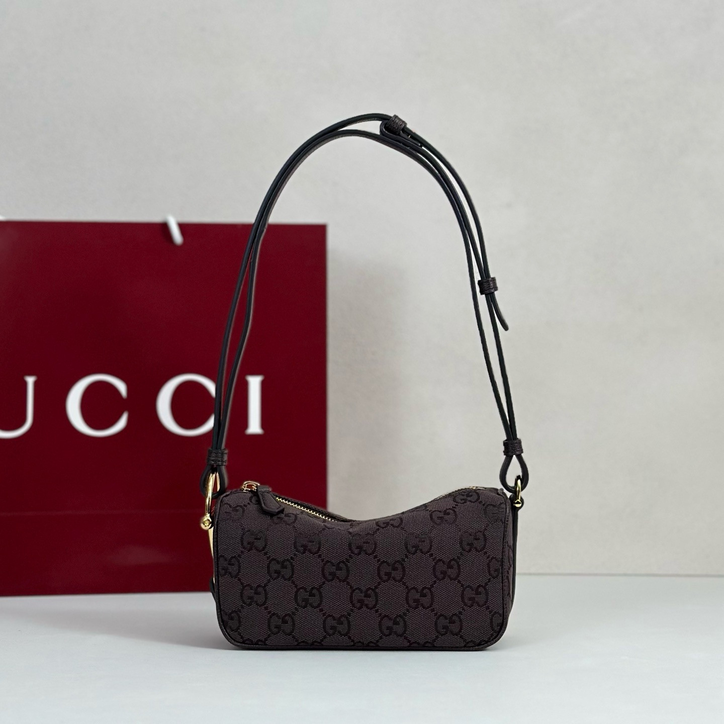 Guc*ci Mini Half Horsebit Bag-19.5*10*8CM