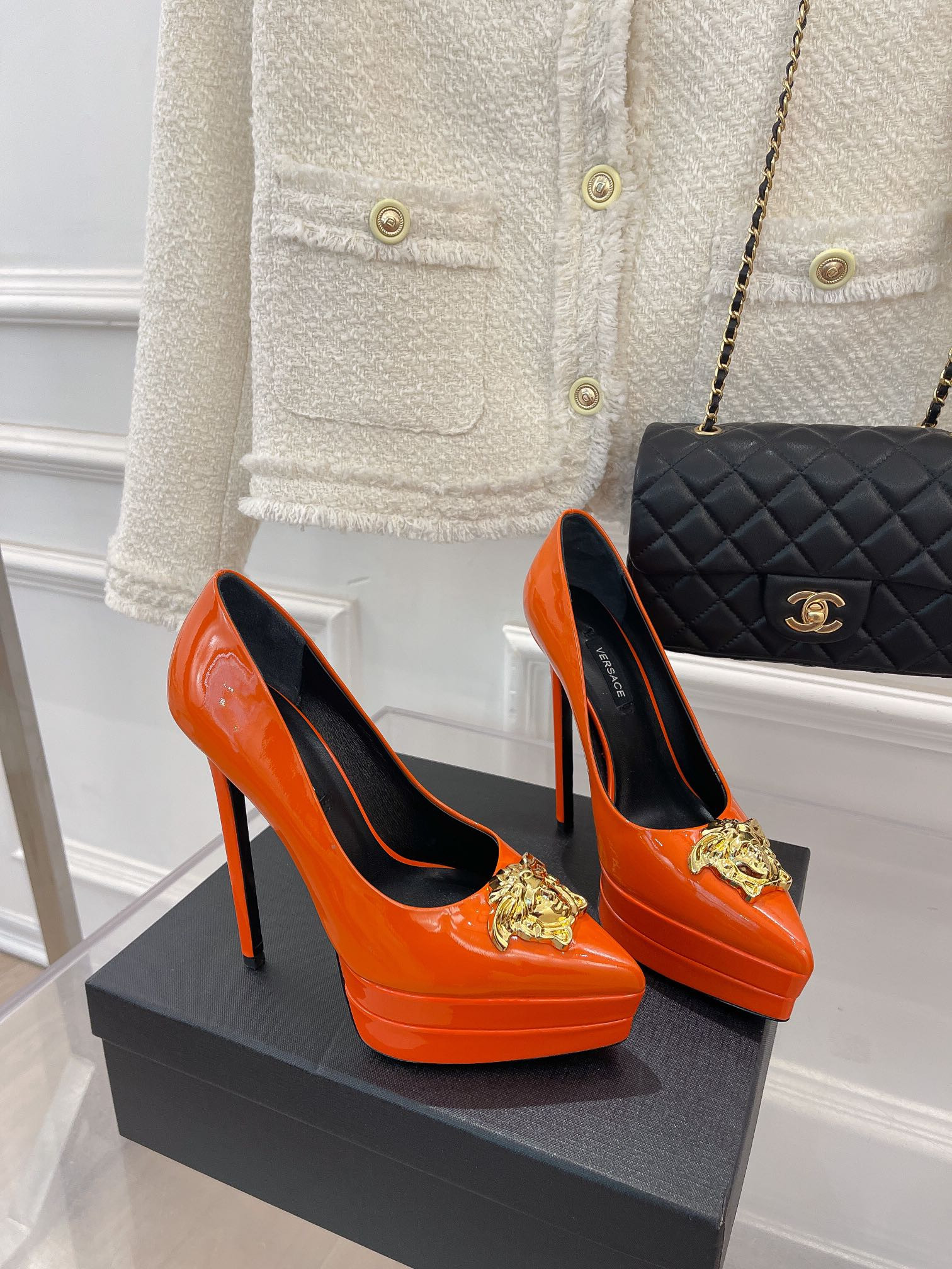 Versace 2022SS Sandals-14CM(EU35-42)