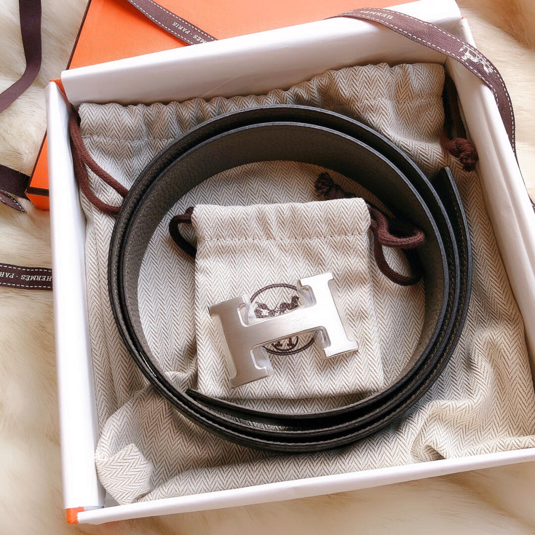 H**mes belt-3.2cm