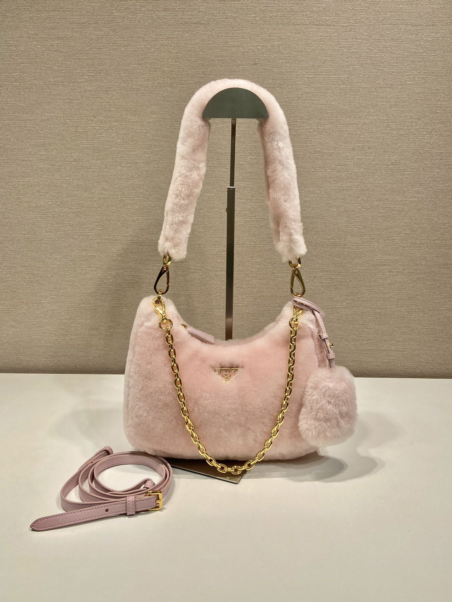 Pra*a system hobo bag-23*17*8cm