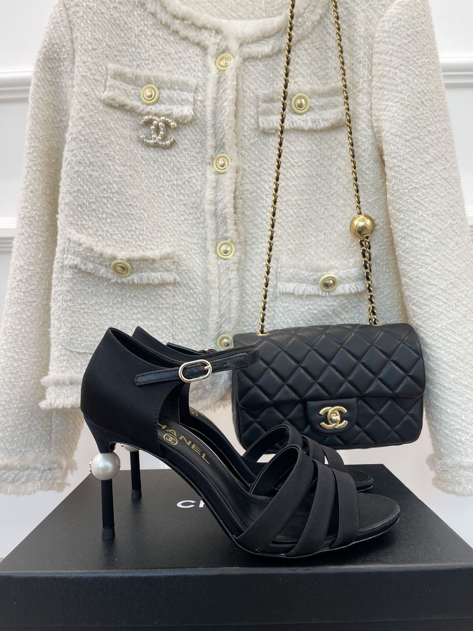 Ch@nel 2023ss Sandals-8.5CM