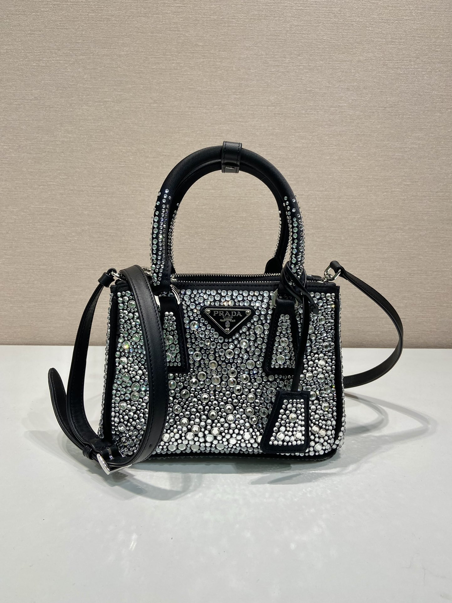 Pra*a borsa galleria mini in saffiano 1ba906-20*15*9.5cm