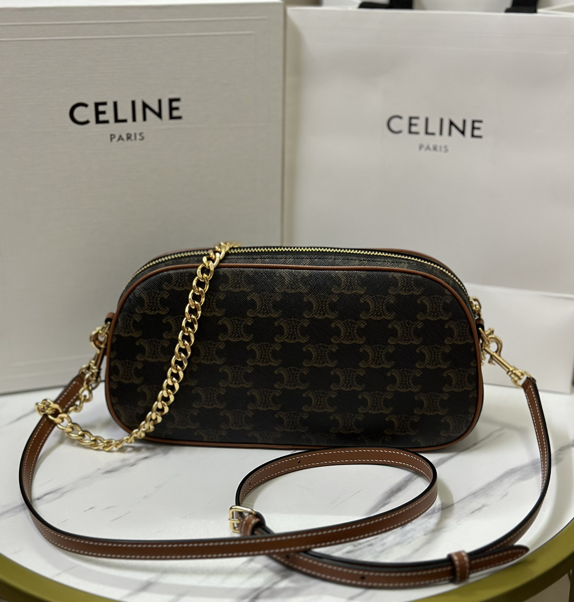 Ce**e chain bag-26x13x6cm