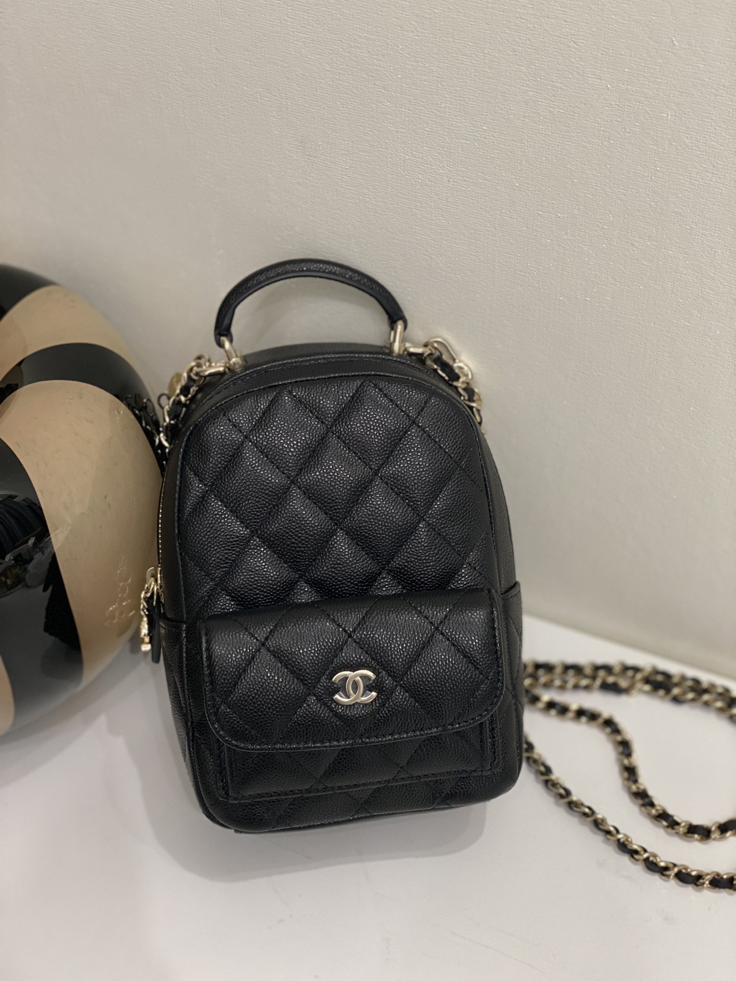 Ch@nel Mini Backpack-22*18*10CM