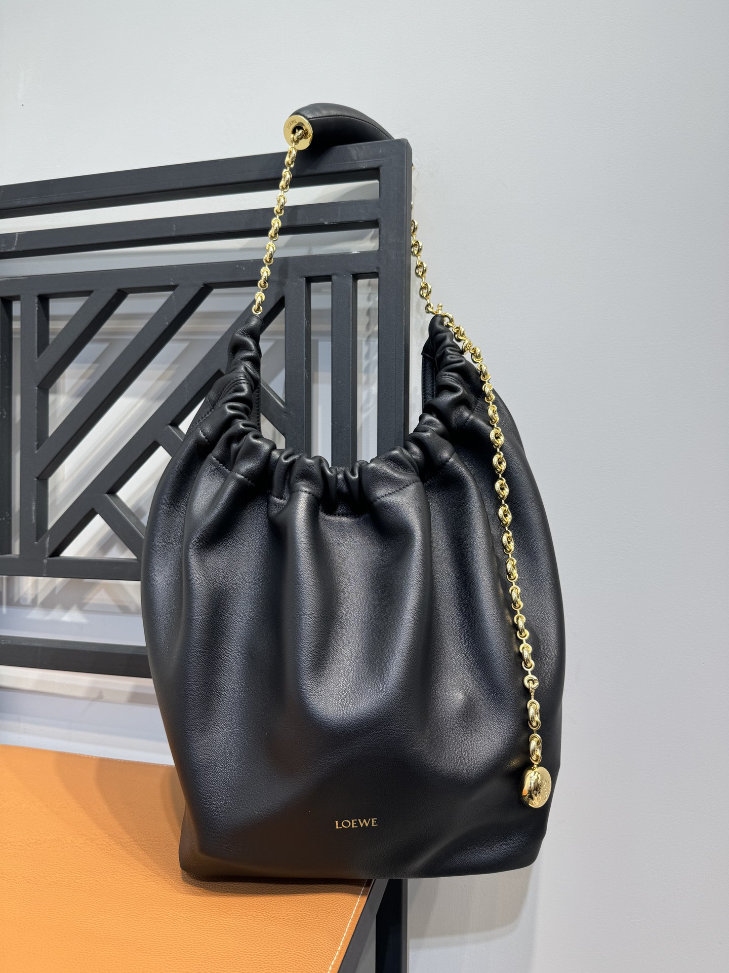 L0ew* squeeze bag-34*33*13.5cm