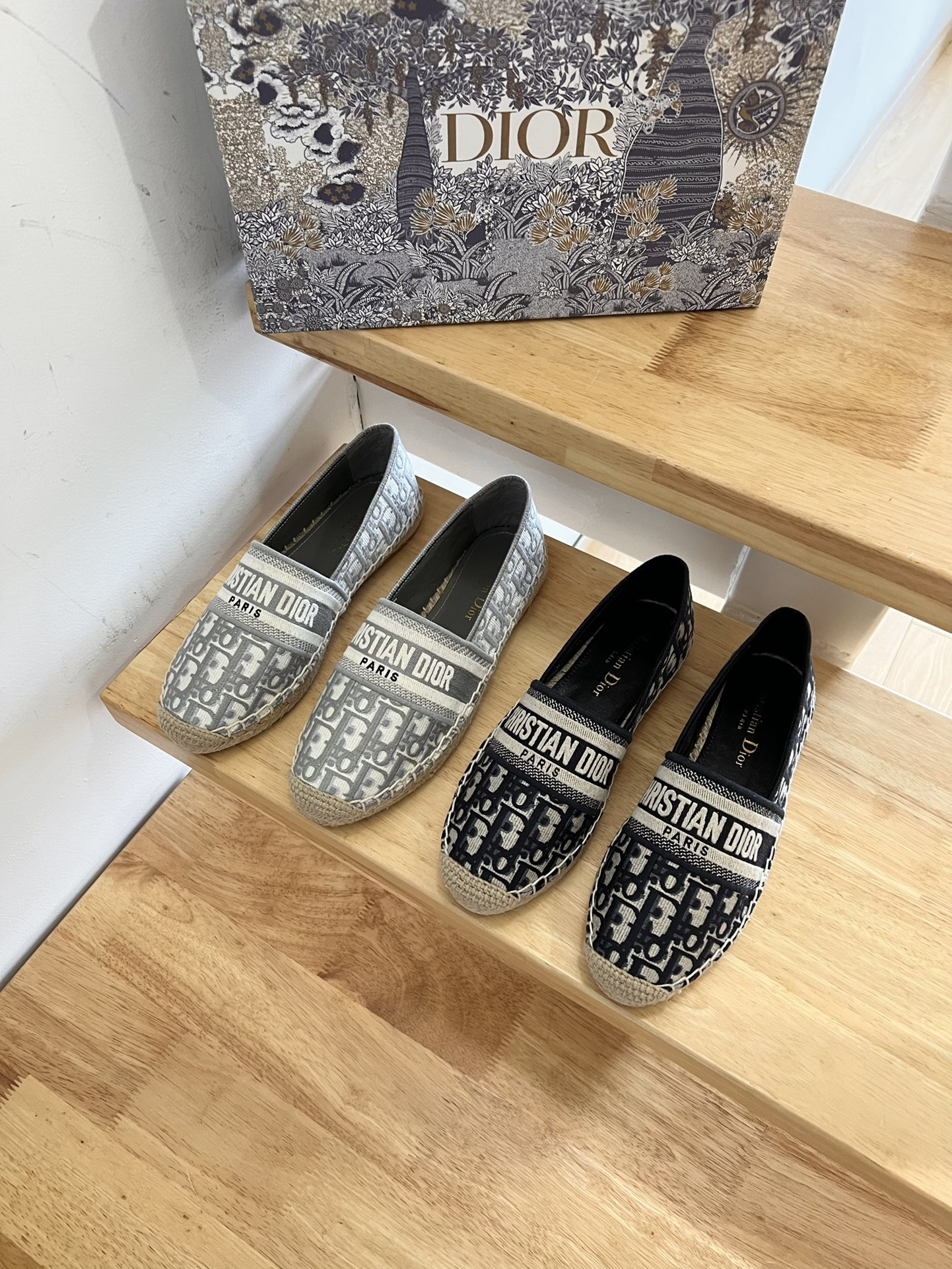 D*or oblique espadrilles
