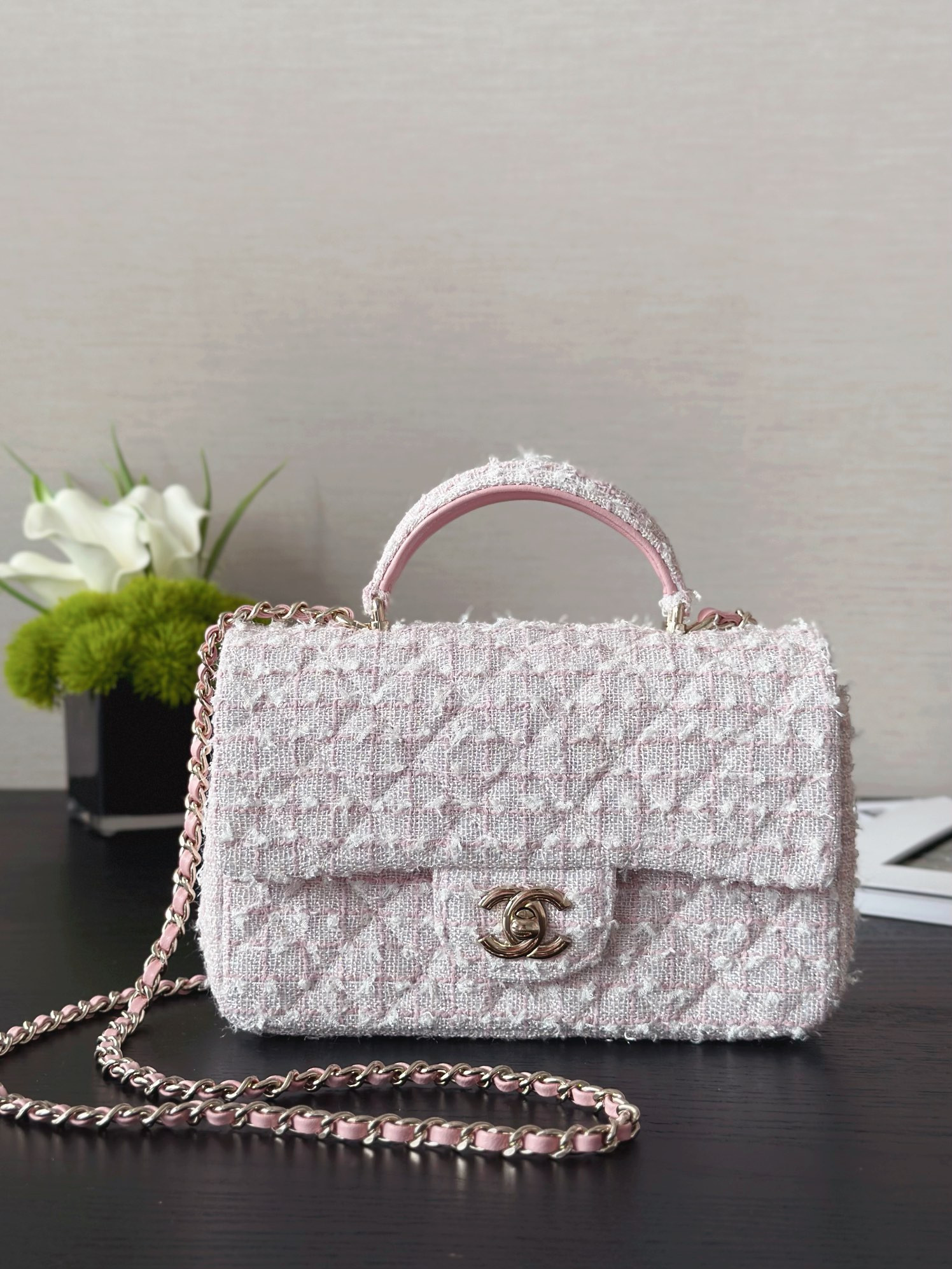 Ch@Nel Flap Bag-20*12*6CM