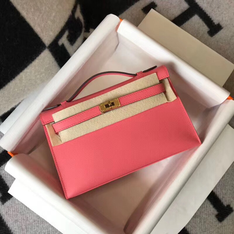 H**mes mini kelly pochette-epsom leather-22cm