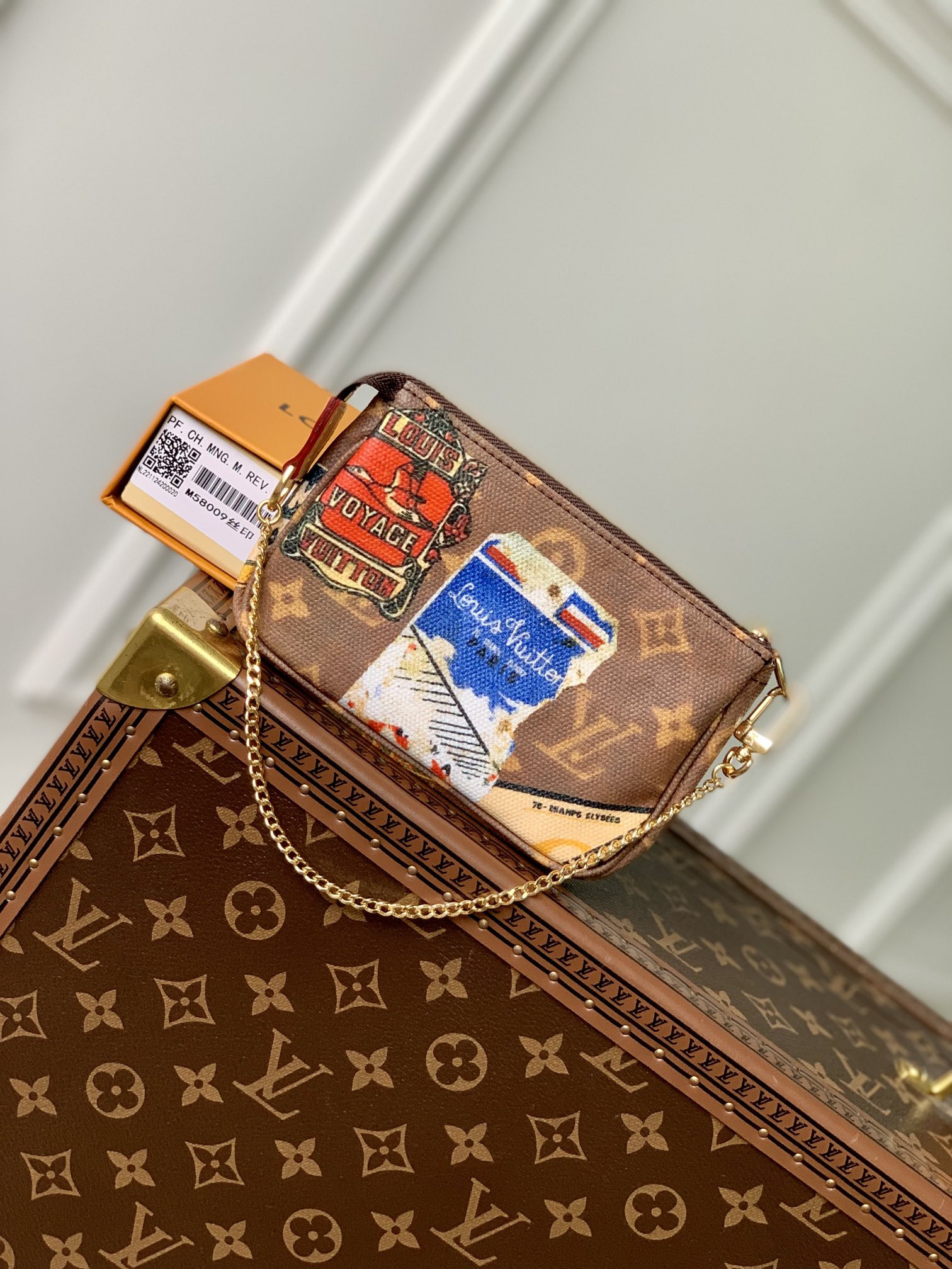 l0*is V*t0n mini pochette accessories-15.5 x 10.5 x 4cm