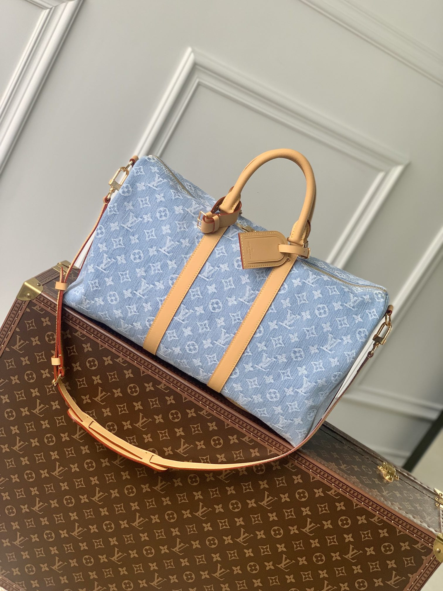 l0*is V*t0n keepall bandoulière 45-m24315-45 × 27 × 20cm