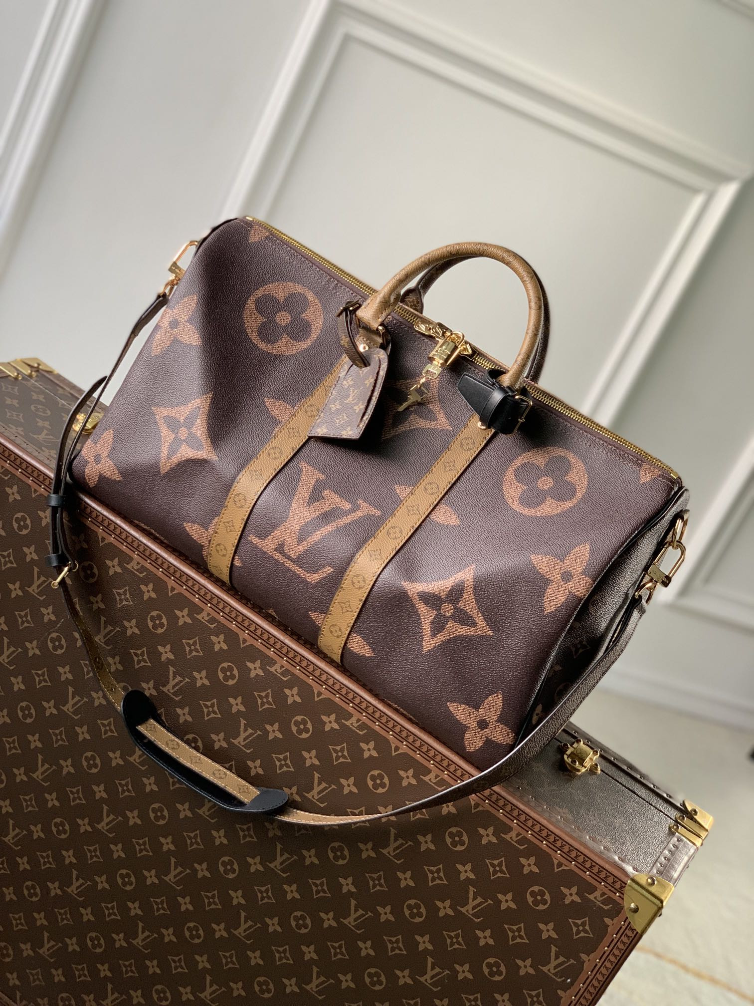 L0vis Vvtt0n Keepall Bandoulière 45-M24315-45 × 27 × 20CM