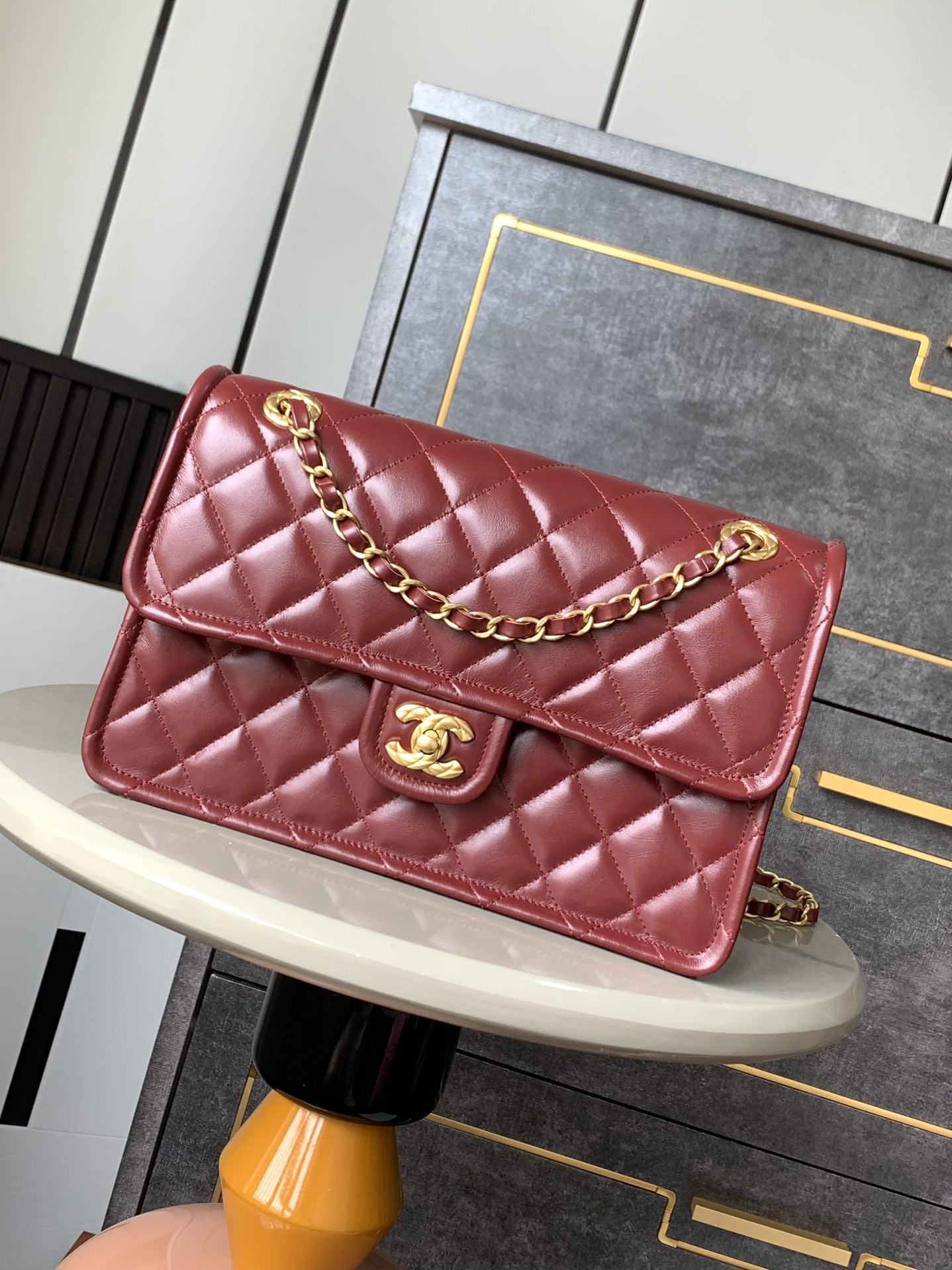 Ch@nel Flap Bag- 19‘5x 28x 7CM