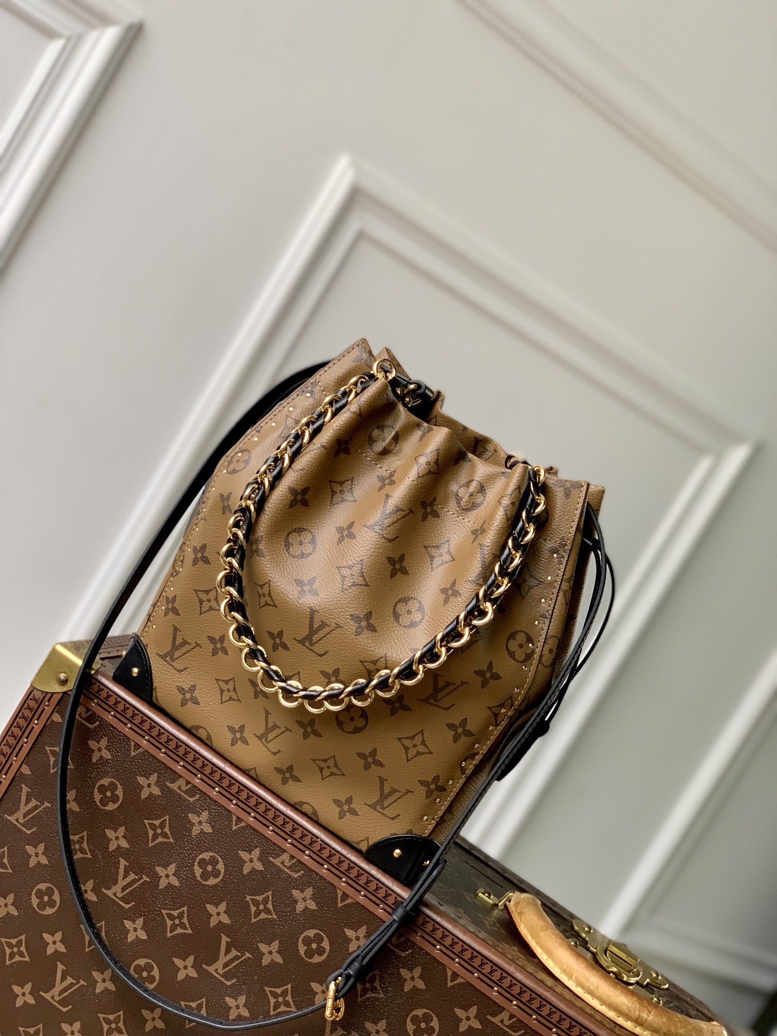 l0vis Vvtt0n 2025 cruise noé handbags-m13324-23 x 9 x 23cm