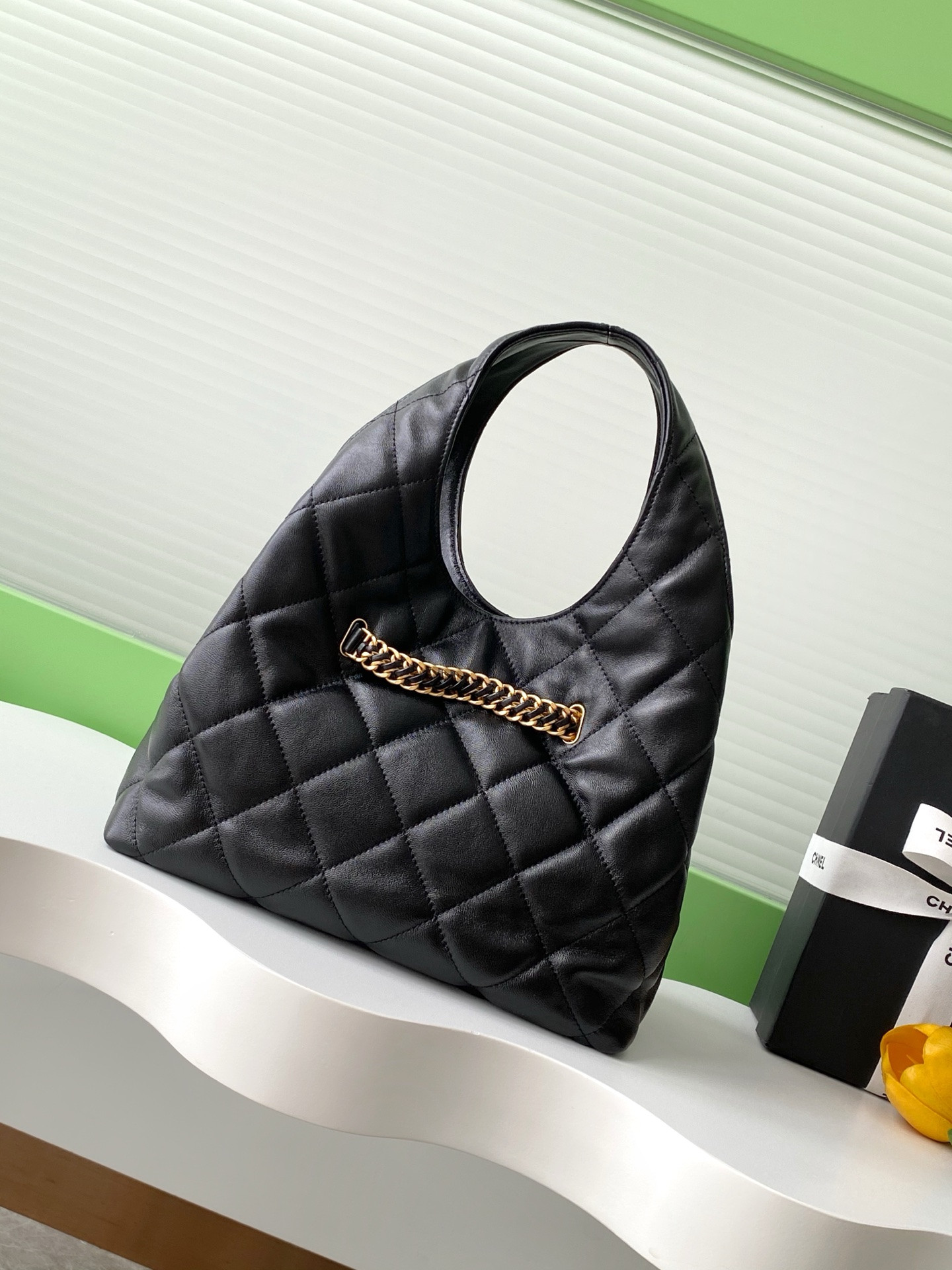 Ch@nel 2025SS Hobo Handbags-AS5411-25*20*13CM