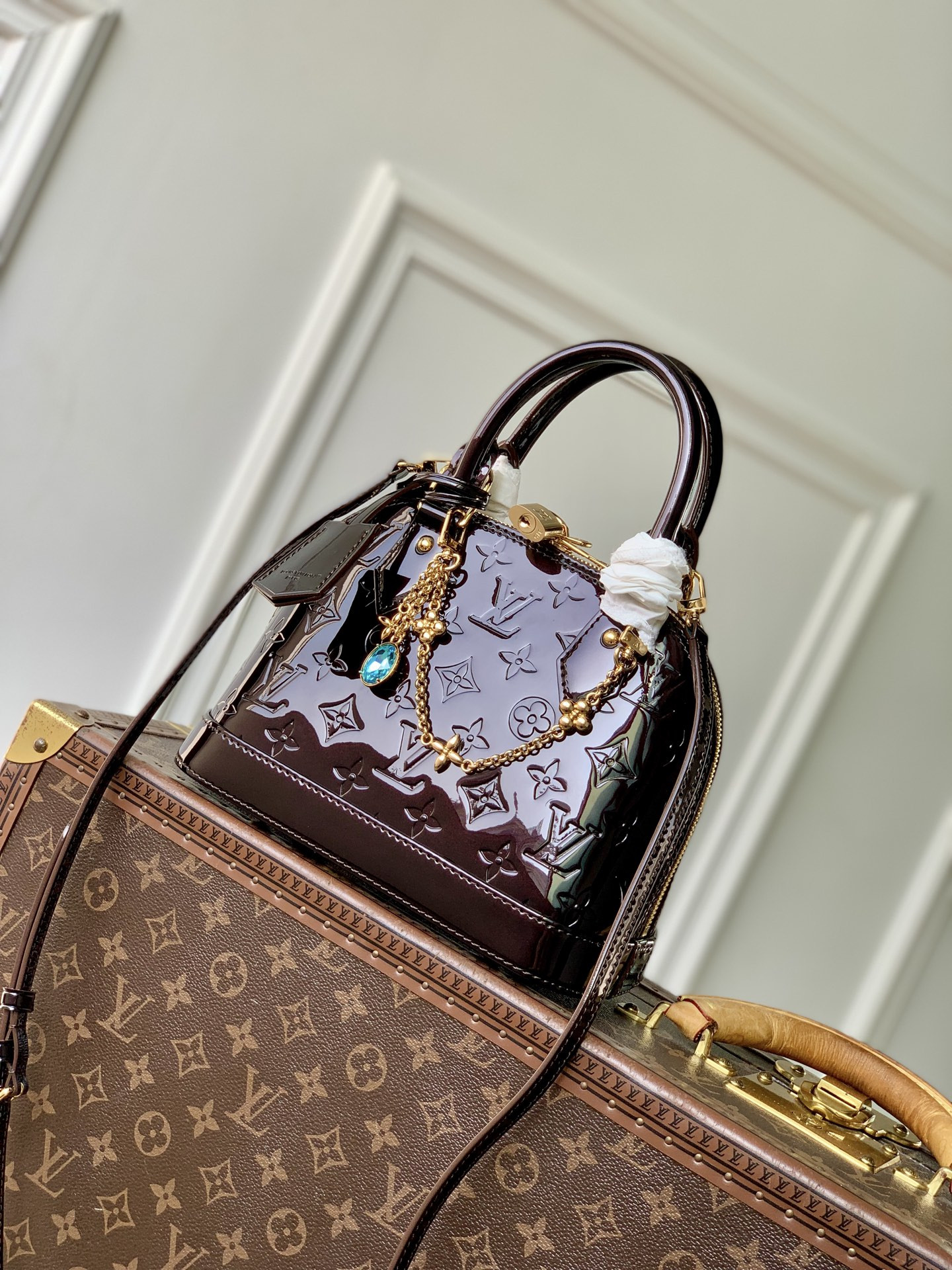 LV x TM Alma BB Epi Leather - Women - Handbags-25 x 19 x 11CM