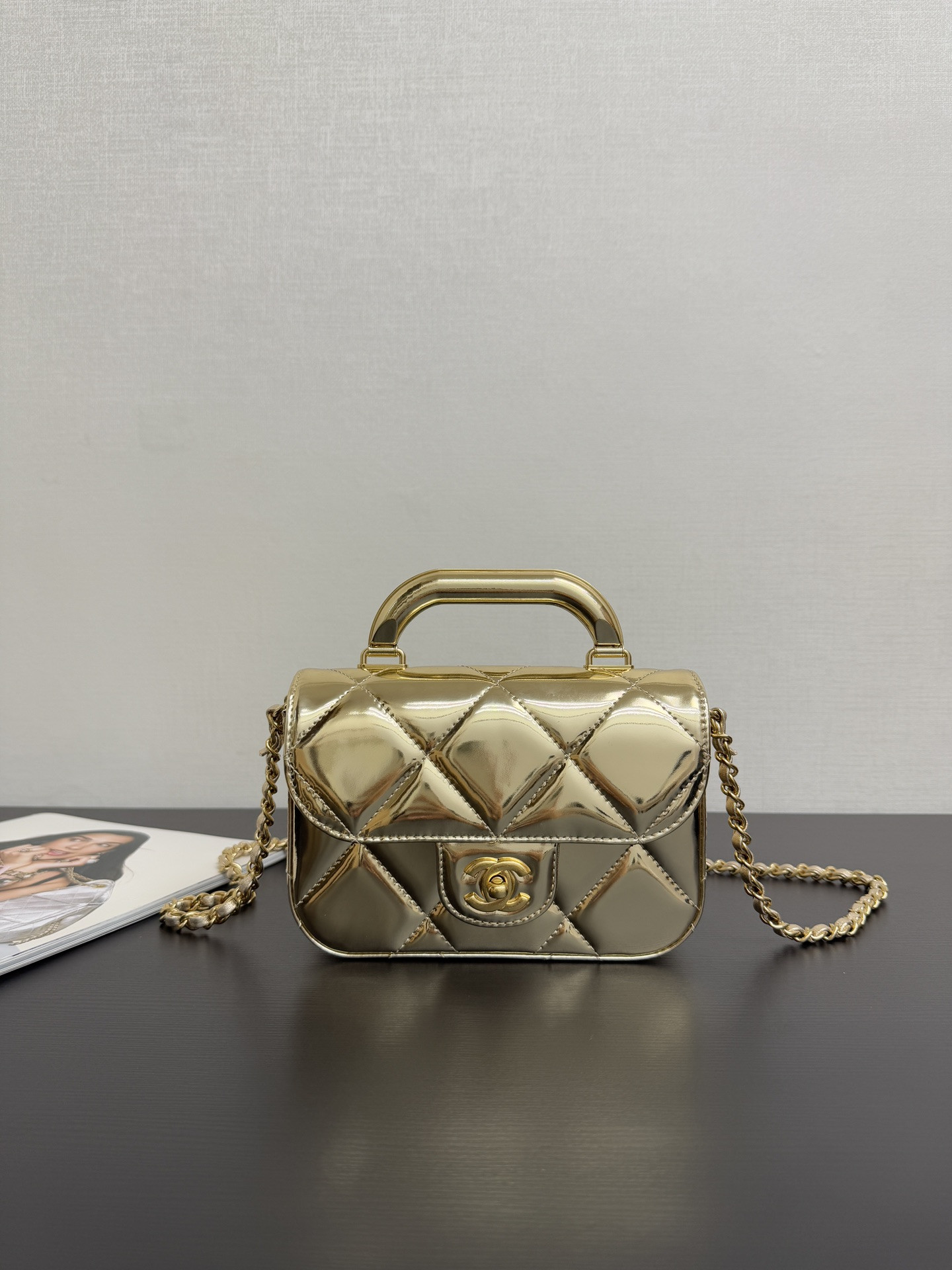 Ch@nel Small Clutch With Chain-18*13*4.5CM