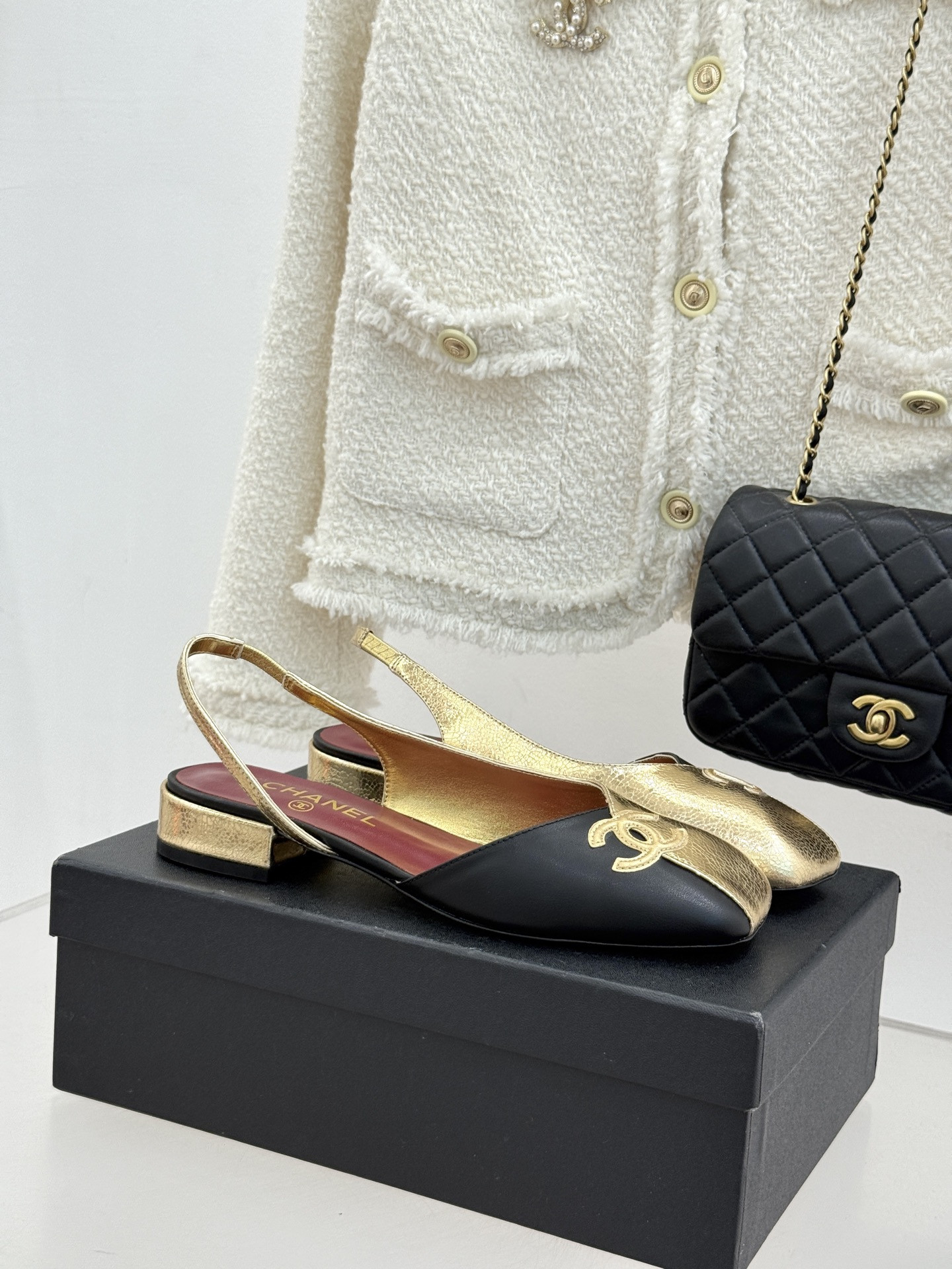 Cha*el 2026ss Slingback