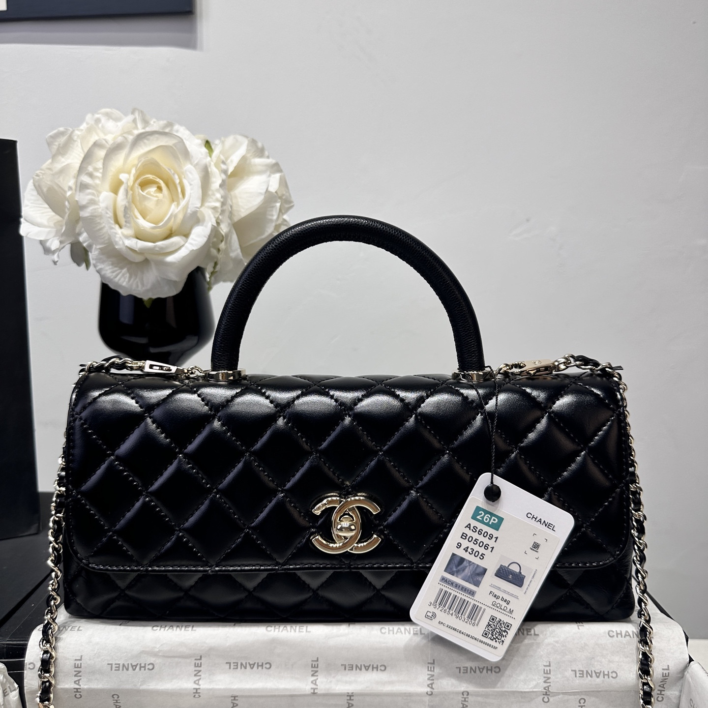 Ch@nel Coco Handle Flap Bag-32CM