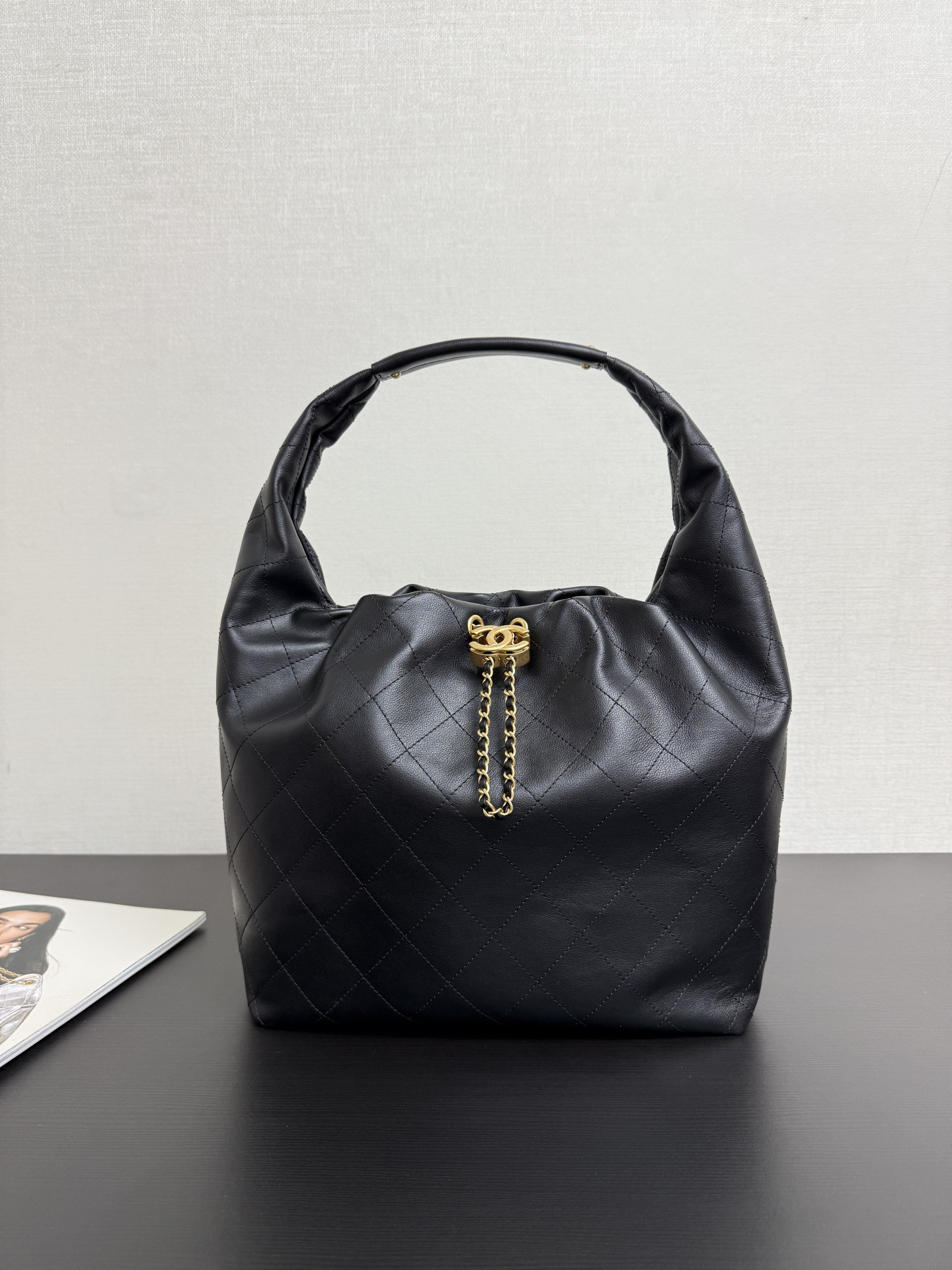 Ch@nel Cruise 2025/26 Large Hobo Bag-37*26*8.5CM