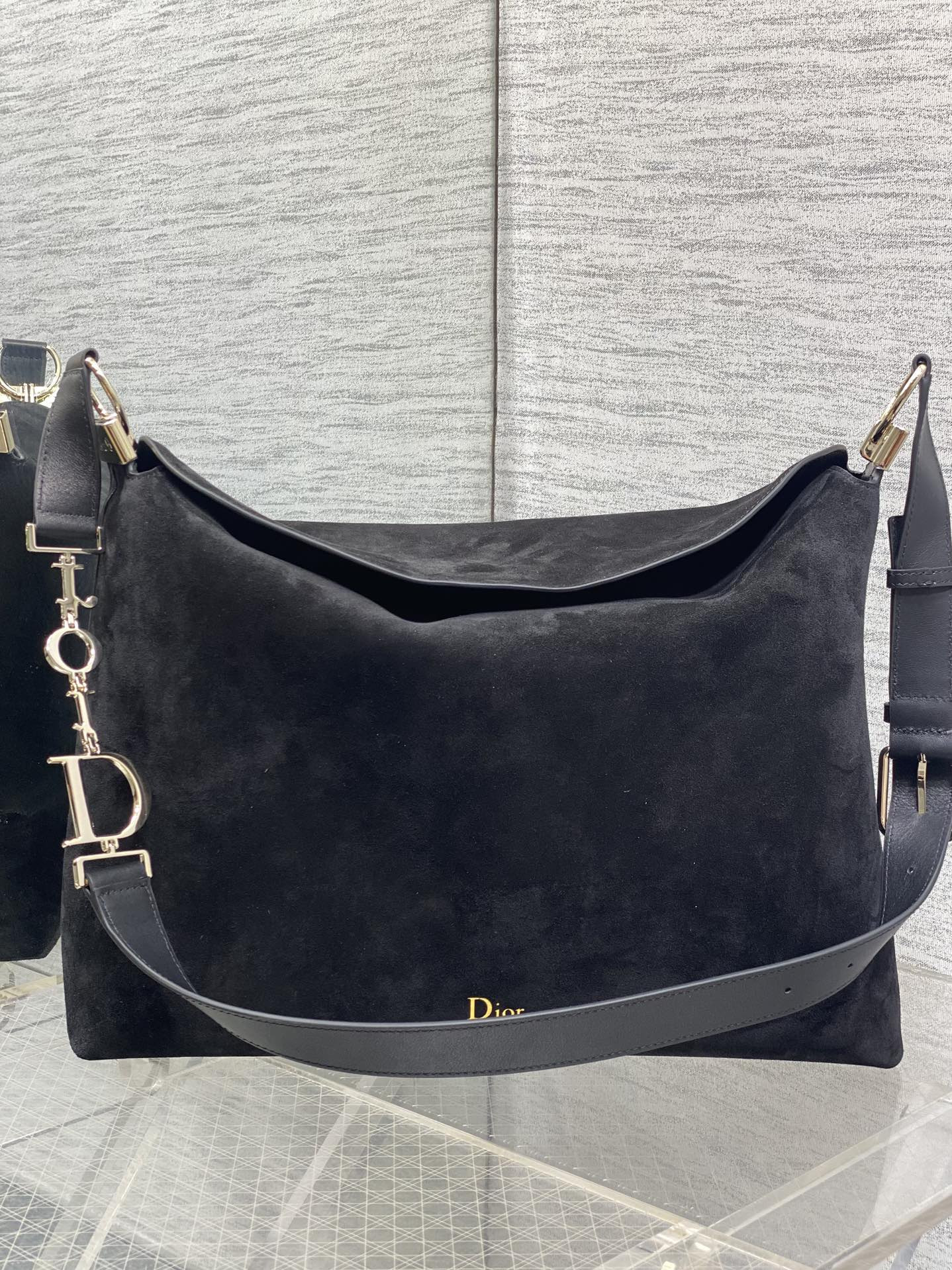 Diro 2026ss Chrustian Hobo Bag(Gold)-28*24*8CM/33*27*9CM/39*29*11CM