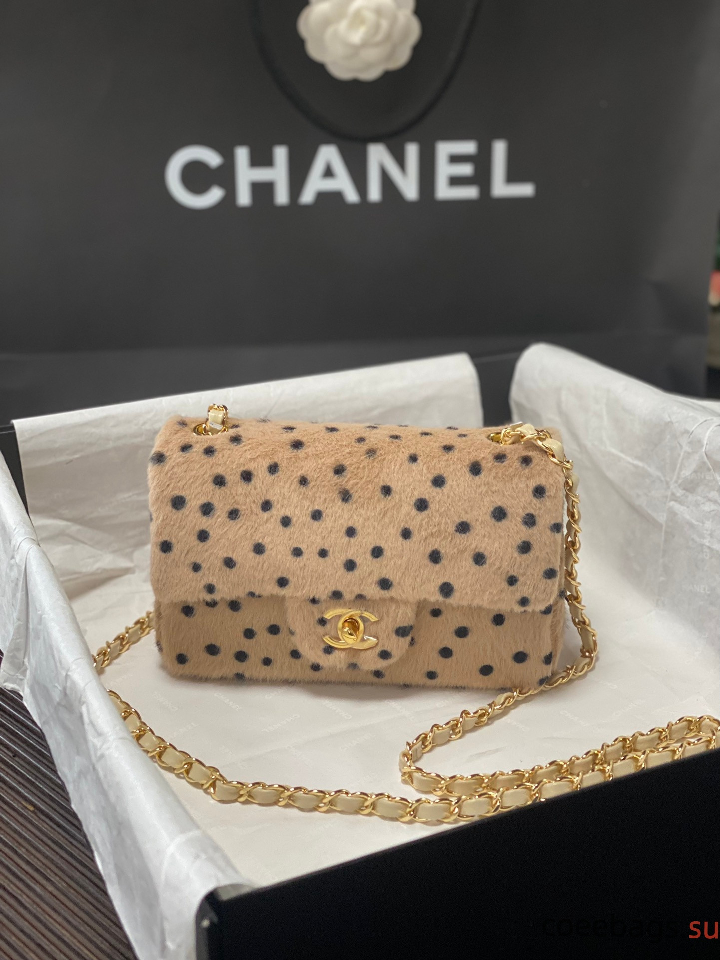 Ch@nel Flap Bag-12×20×6CM