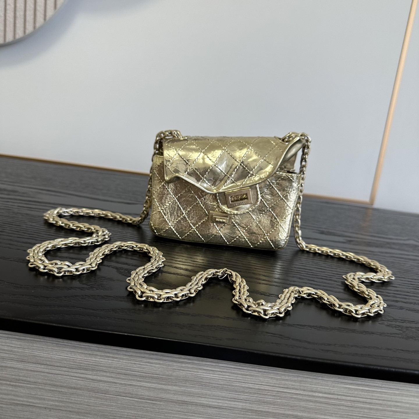 Ch@nel 2.55 Handbag, Lambskin-20CM