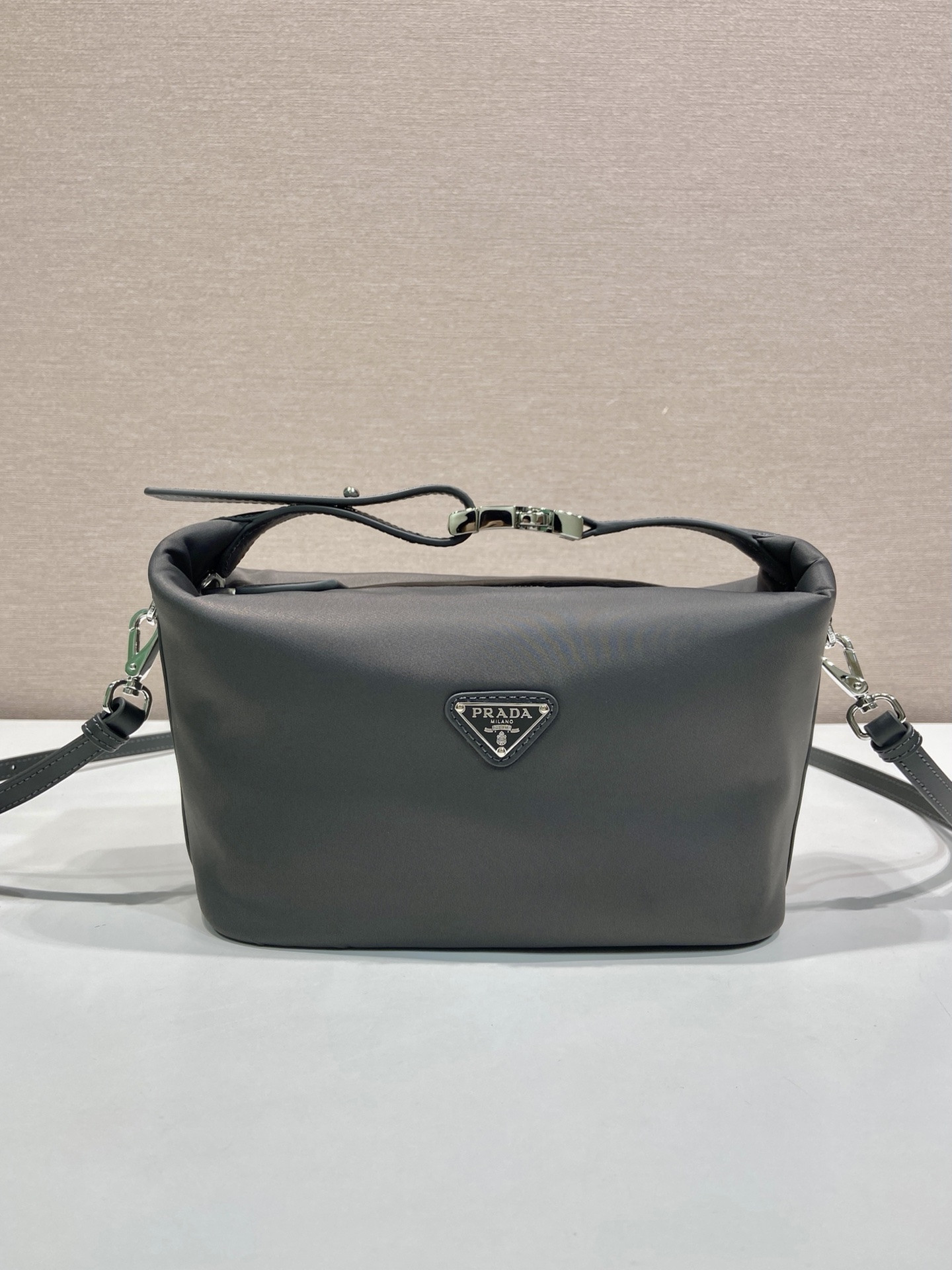 Pra*a Chérie Re-Nylon Mini Handbag-20*12*11CM