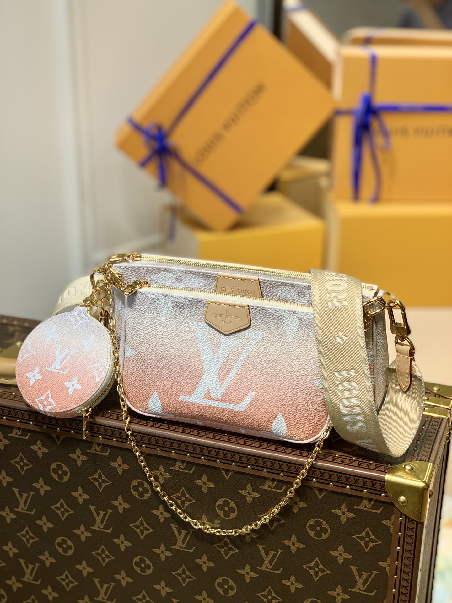 l0*is V*t0n multi pochette accessoires-25*13&20*11*10cm