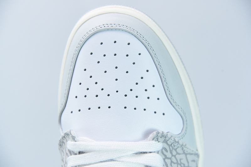AIR JORDAN 1 LOW PRM WITH GREY ELEPHANT PRINT DH4269-100