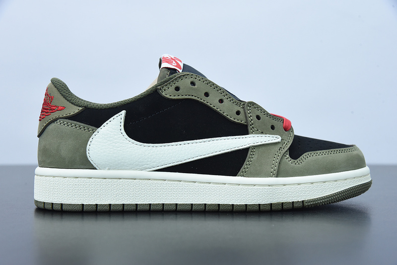 TRAVIS SCOTT X AIR JORDAN 1 LOW DARK MOCHA BLACK CQ4277-105