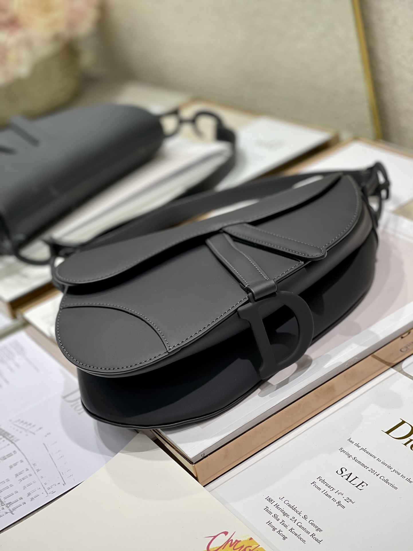 D*or saddle bag-25.5 x 20 x 6.5cm