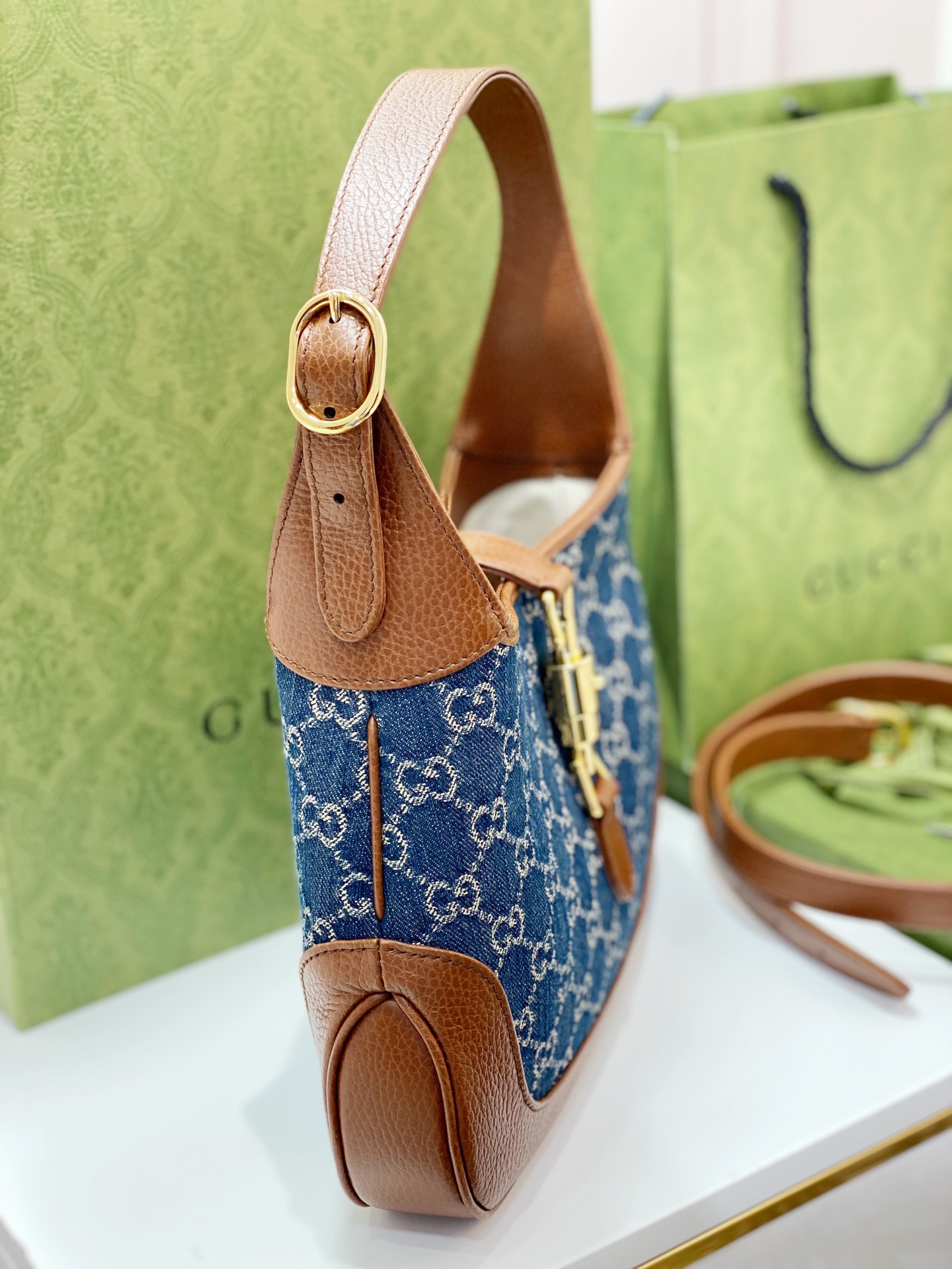 G*u*i jackie 1961 hobo bag-28*19*4.5cm