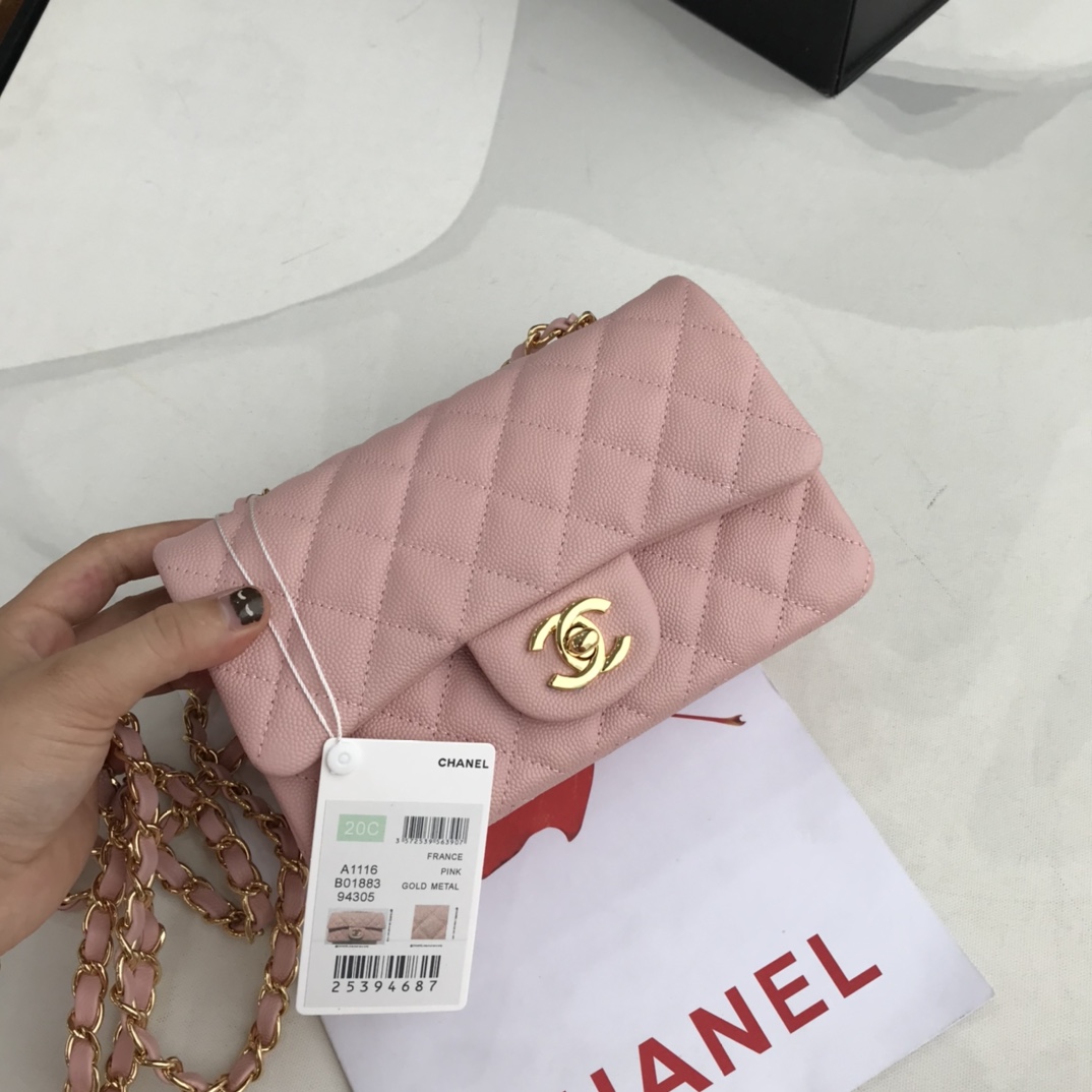Ch@nel Flap Bag-20CM