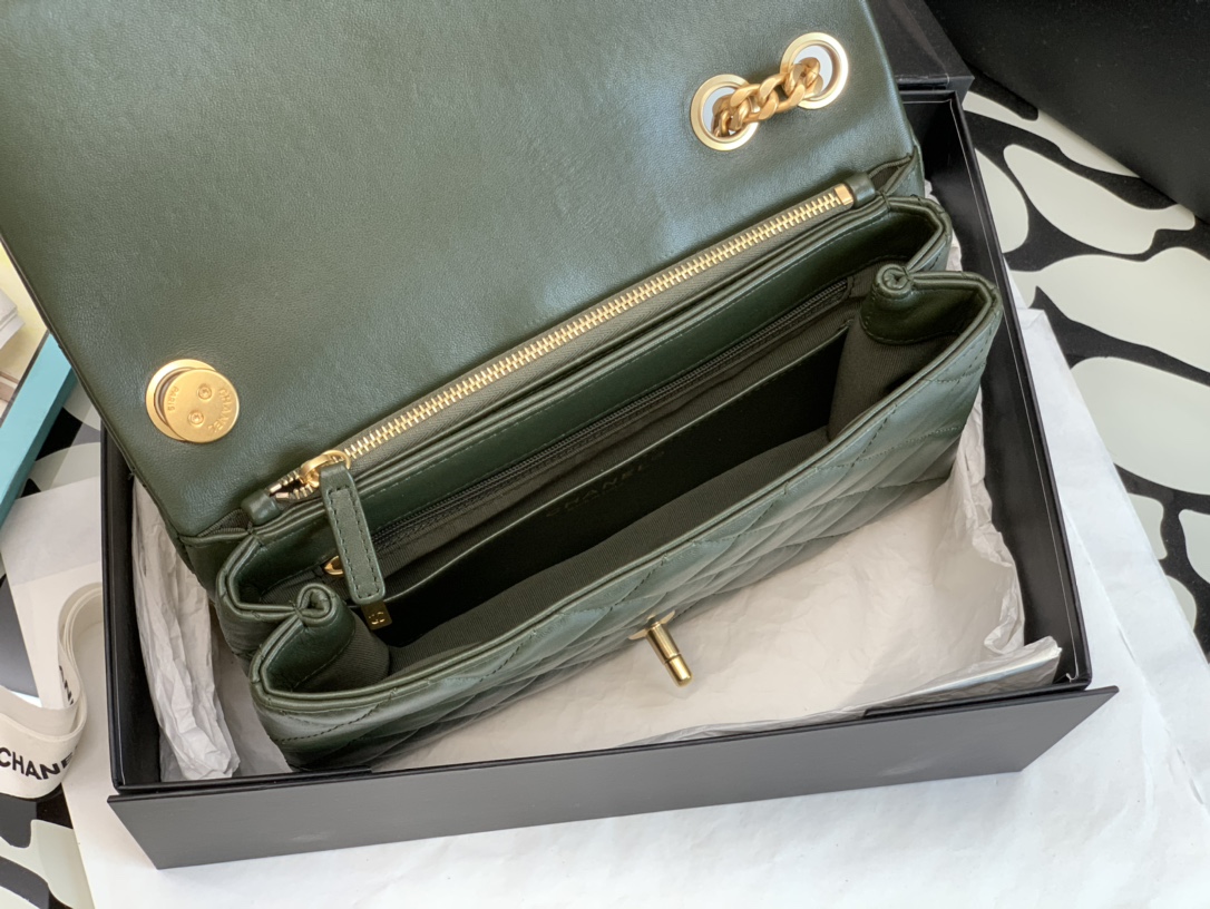 Ch@nel Flap Bag-24.5*15.5*6.5CM