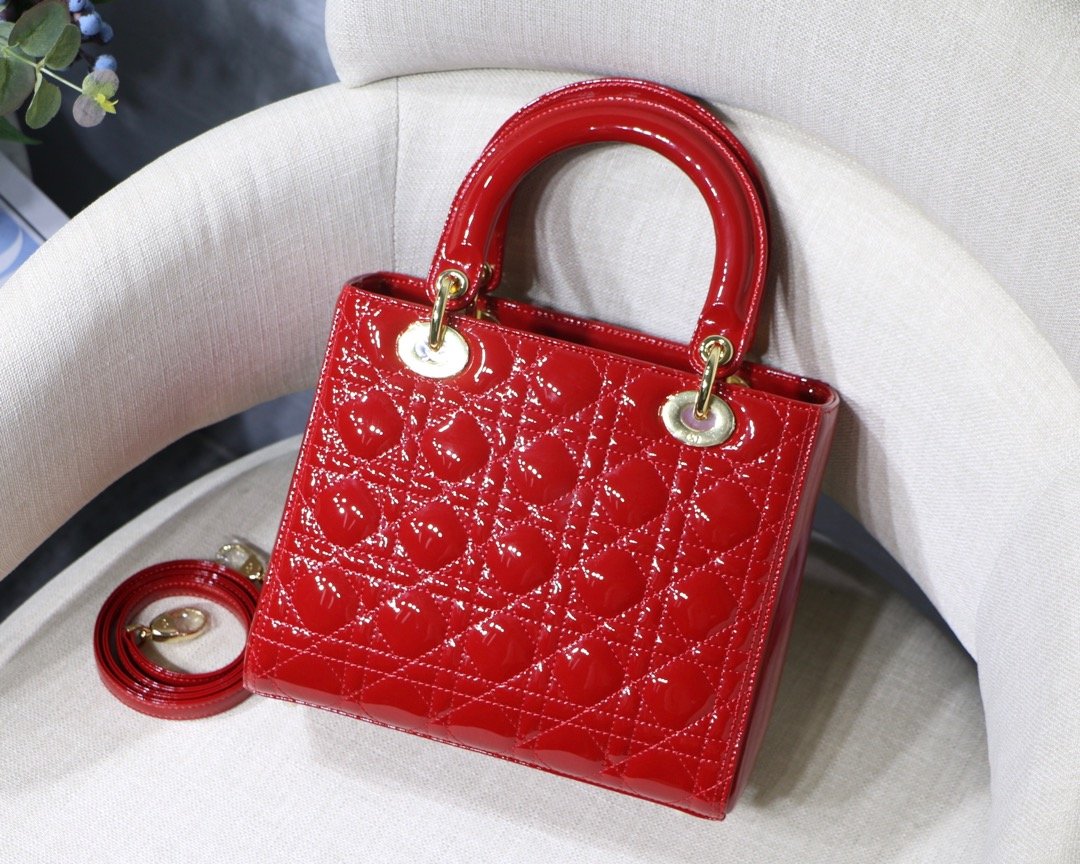 lady D*or handle bag-24cm